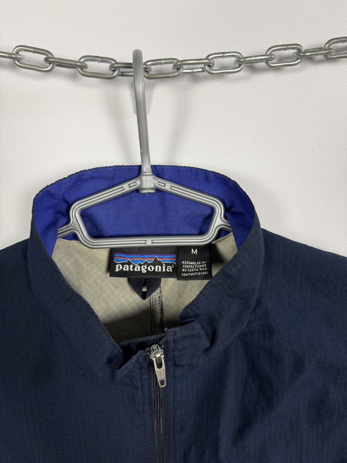 Patagonia Patagonia Full Zip Vest Outdoor Trekking Vintage Blue Size M Size US M / EU 48-50 / 2 - 7 Thumbnail