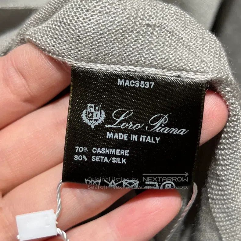 Loro Piana Loro Piana Grey Cashmere Vest Cardigan Set Size XS / US 0-2 / IT 36-38 - 8 Thumbnail
