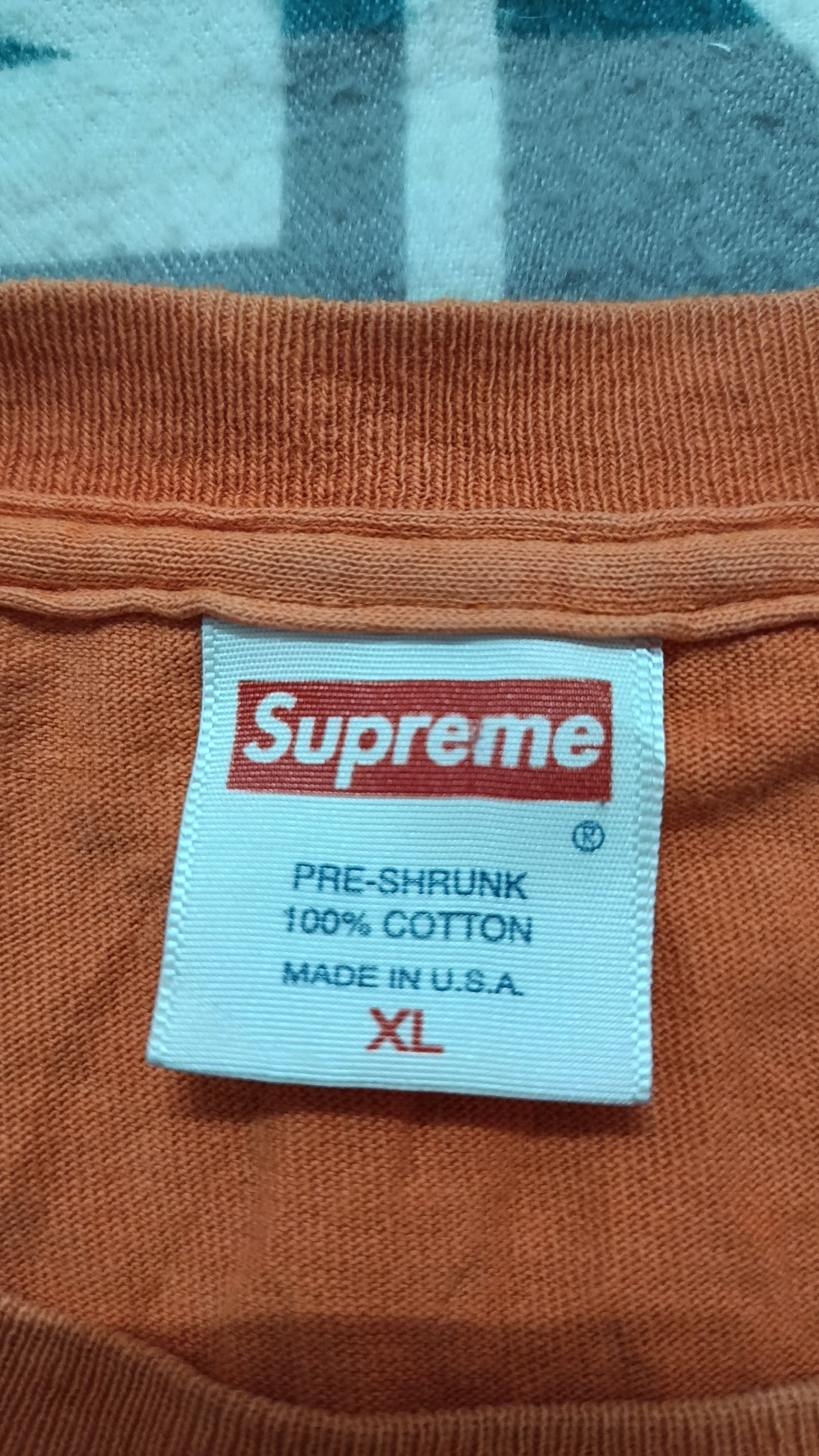 Supreme 🔥🔥 Rare Vintage 2002 Supreme Death Wish Tee Size US XL / EU 56 / 4 - 5 Thumbnail
