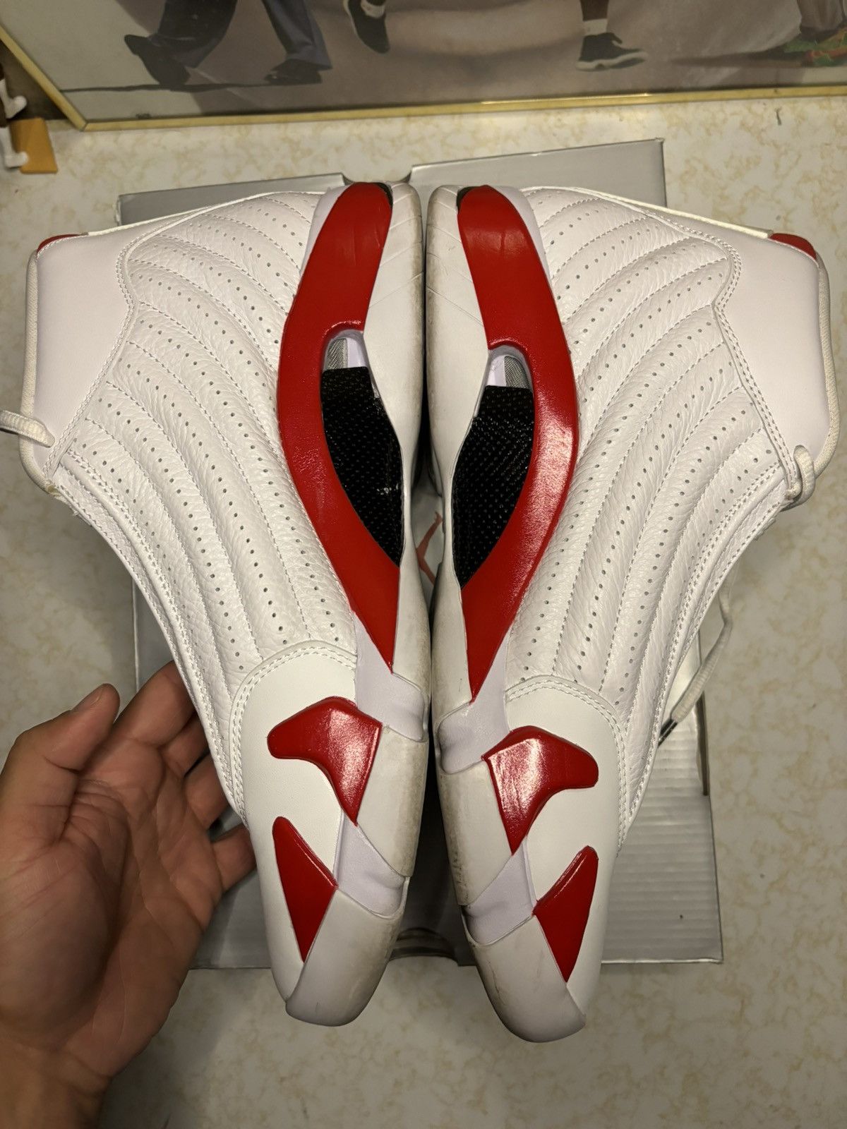 Jordan Brand Jordan Retro 14 ‘Candy Cane’ Size US 11.5 / EU 44-45 - 3 Thumbnail