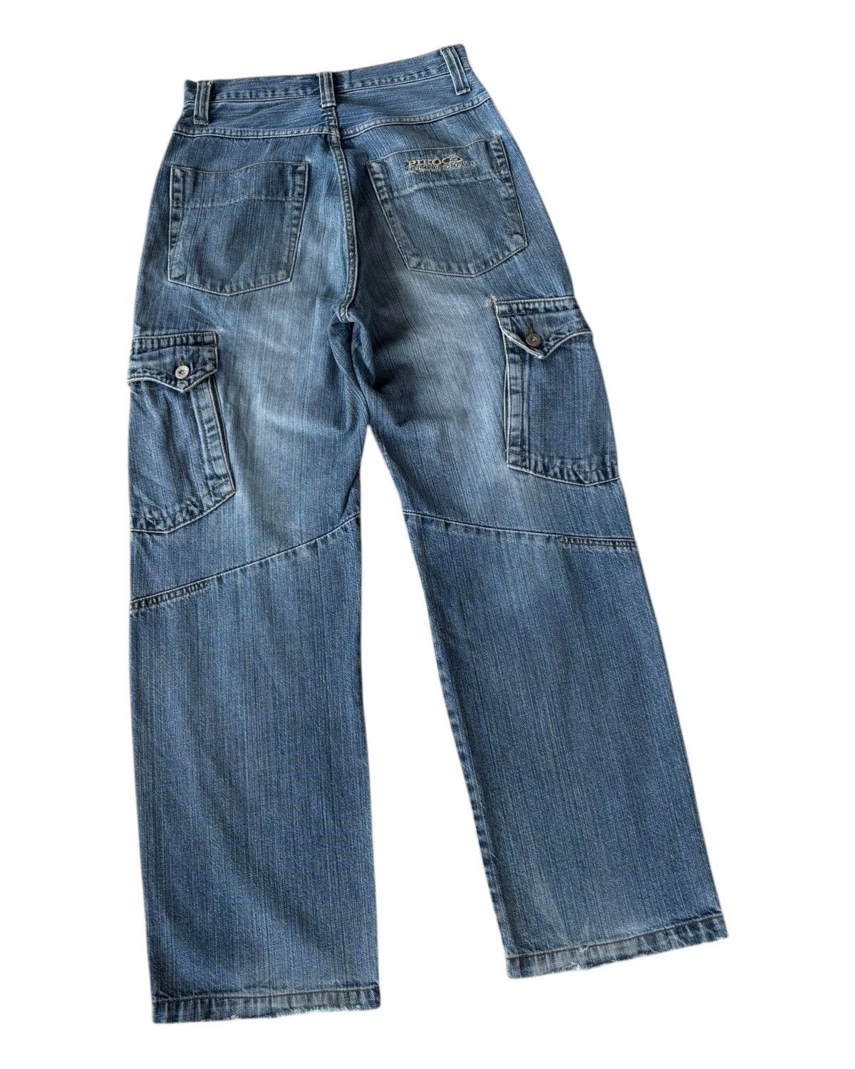 Hysteric Glamour VINTAGE PIKO HAWAIIAN BAGGY CARGO PANTS JEANS Size US 27 - 4 Thumbnail