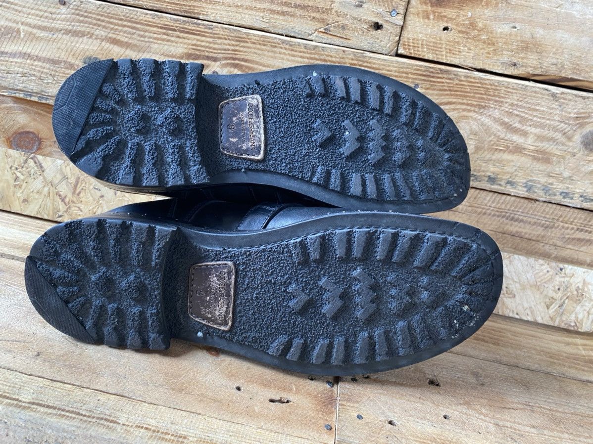 Dolce & Gabbana Dolce and gabbana derby studded black leather shoes sz Uk8 Size US 9 / EU 42 - 14 Thumbnail