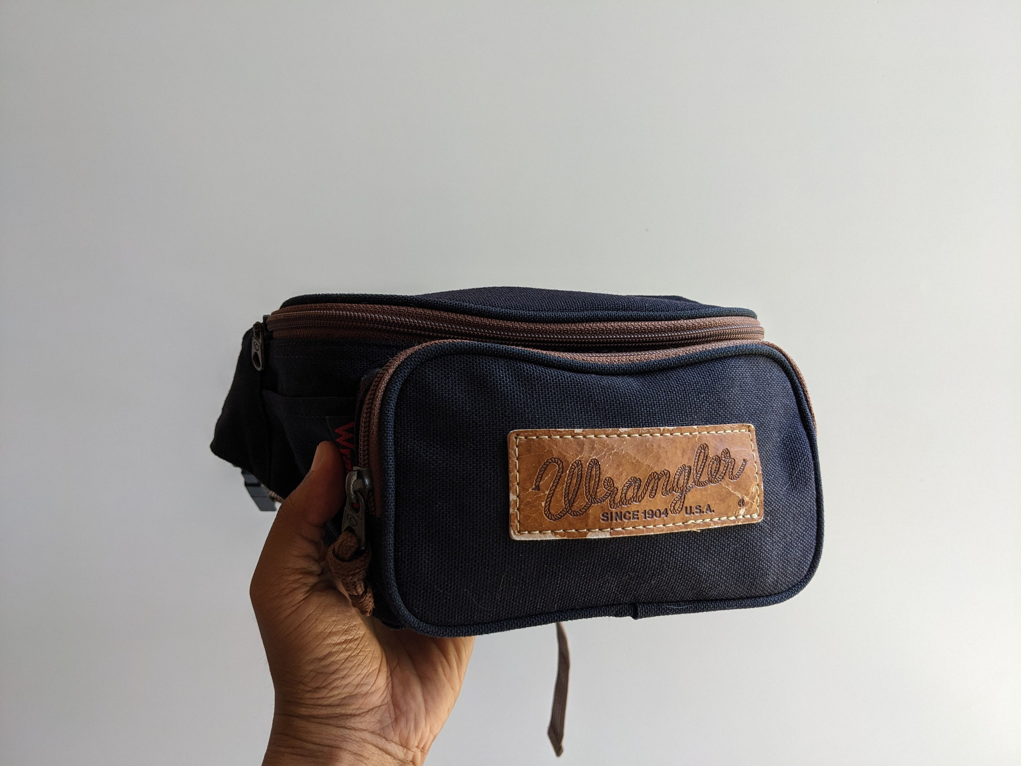 Wrangler Wrangler waistbag denim tanker Size ONE SIZE - 1 Thumbnail