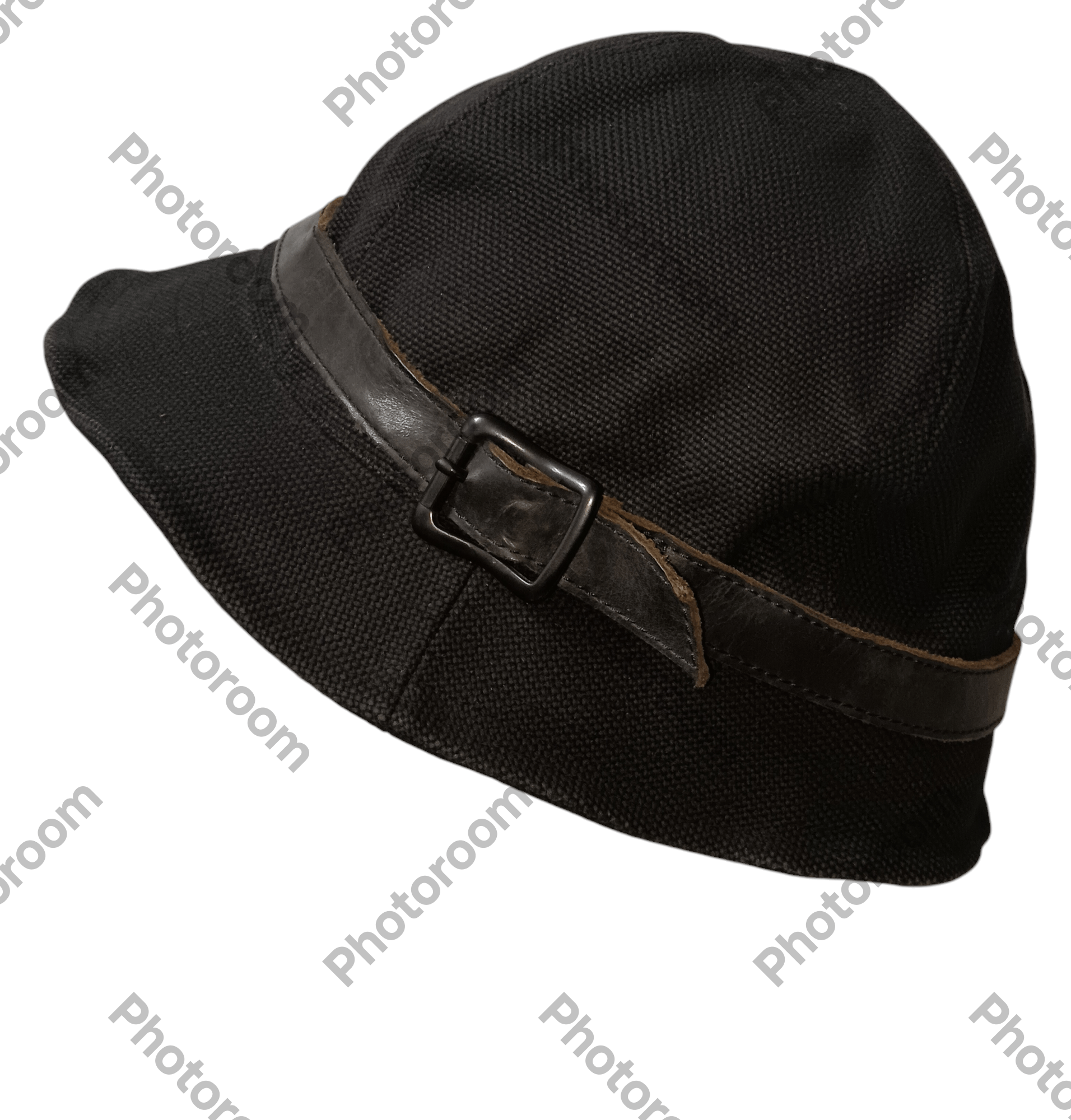 Hobo × Japanese Brand HOBO THICK CANVAS WITH LEATHER STRAP BUCKET HAT Size ONE SIZE - 3 Thumbnail