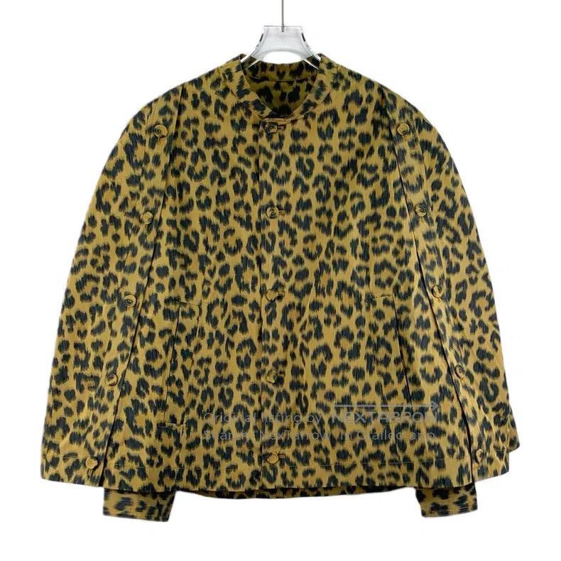 Dior Dior Yellow leopard round-neck single-breasted long-sleeve Size US S / EU 44-46 / 1 - 1 Thumbnail