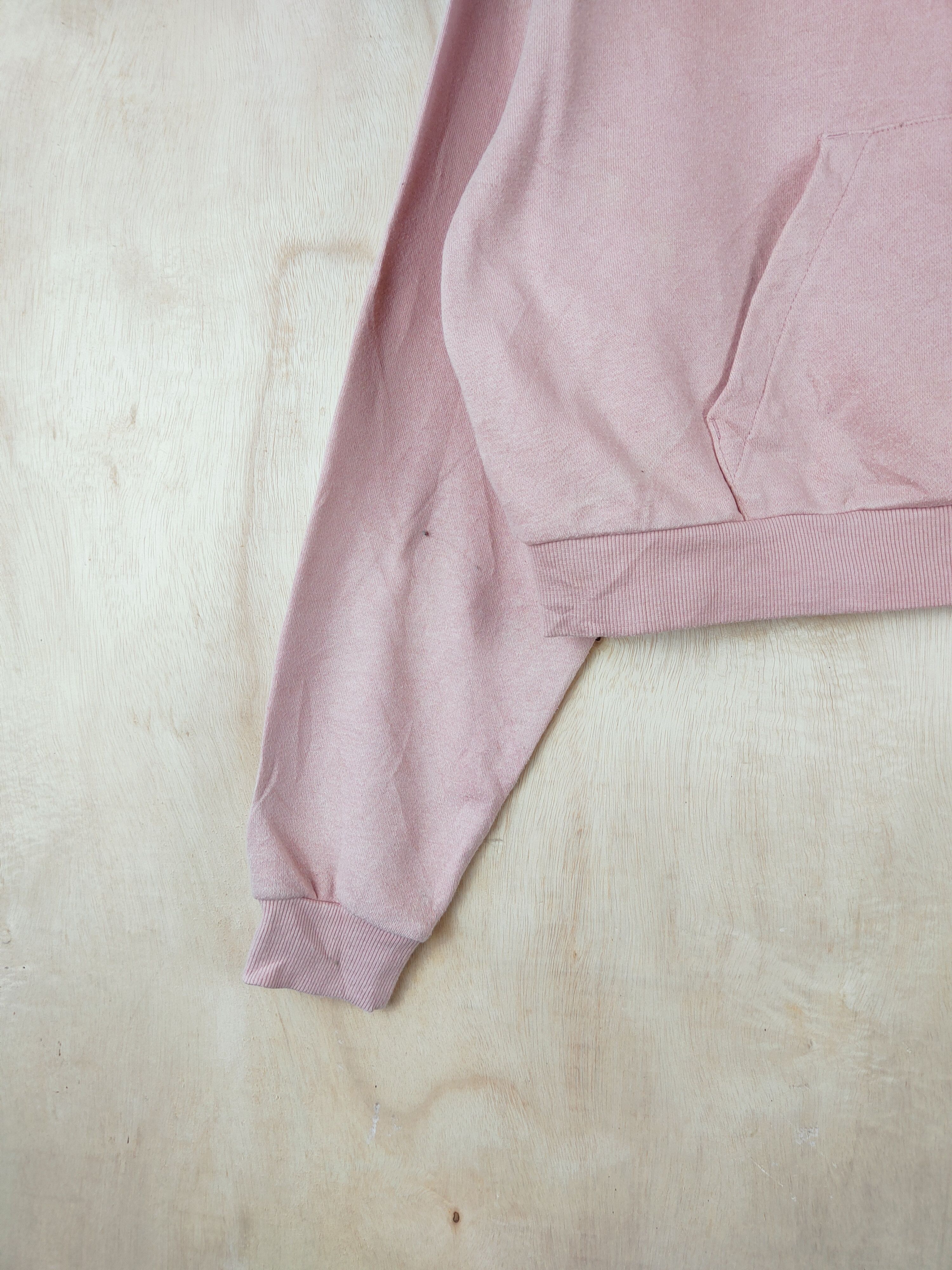 Divided × Vintage Vintage Divided Pink Hoodie Crop Tops Size S / US 4 / IT 40 - 4 Thumbnail