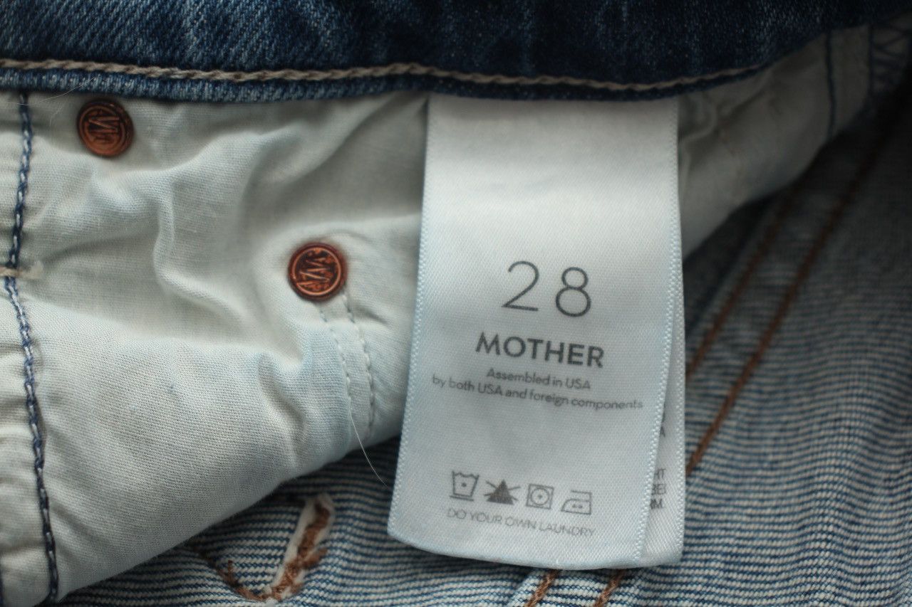 MOTHER Mother Denim High Waisted Rider Ankle 28 Size 28" / US 6 / IT 42 - 14 Thumbnail