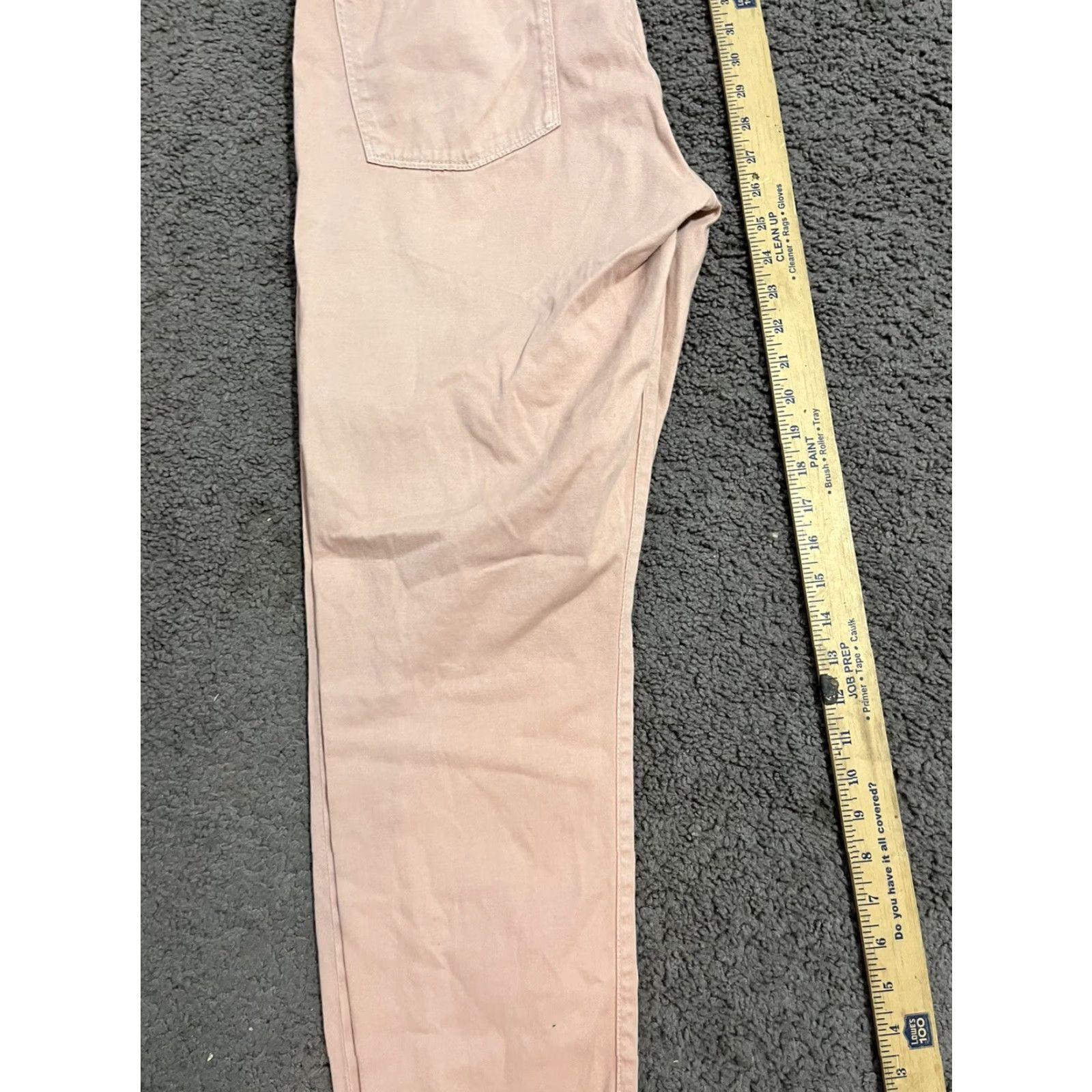 J.Crew J.CREW Women’s Jeans Size 32 Skinny Stretch Pink Jeggings Ankle Crop Size 24" / US 00 / IT 34 - 6 Thumbnail