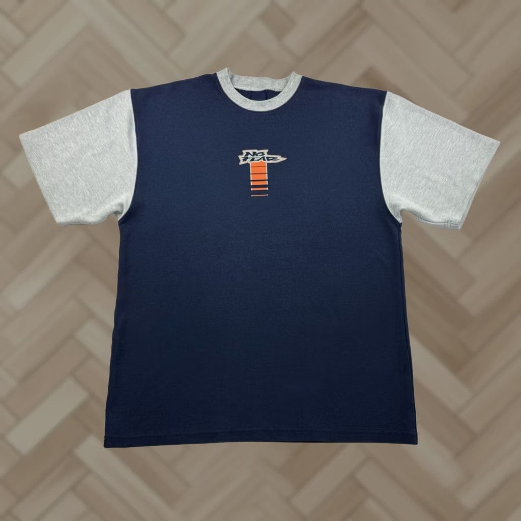 No Fear × Vintage Vintage 90s No Fear Gear Tee USA T-Shirt Single