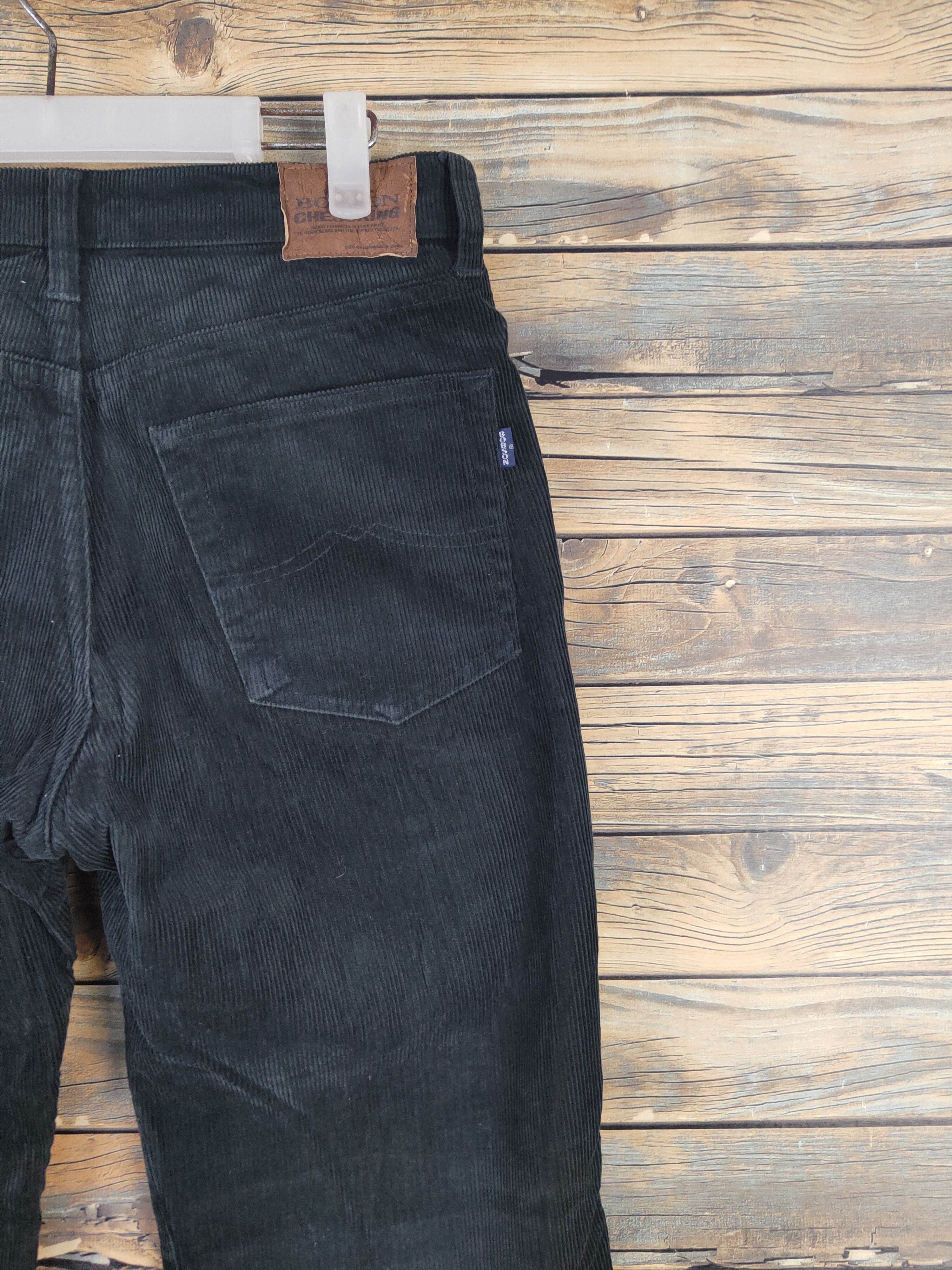 Vintage Bobson Black Faded vintage Corduroy Pants #W1721 Size US 31 - 11 Thumbnail