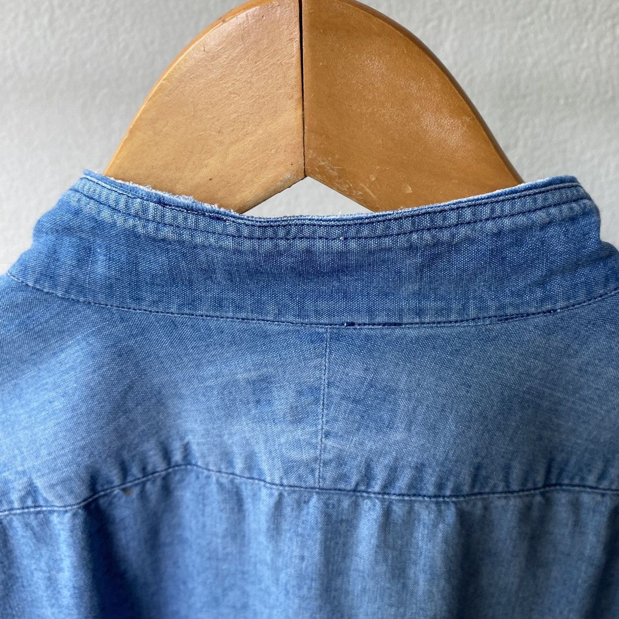 Paul Smith Paul Smith Lightweight Blue Denim Shirt Size US L / EU 52-54 / 3 - 14 Thumbnail