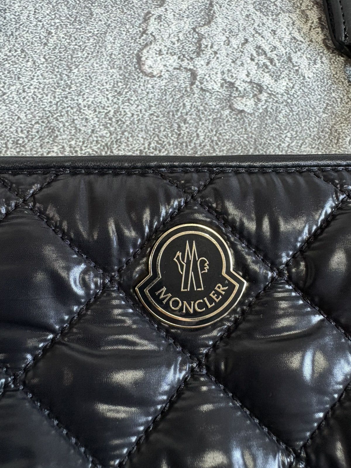 Moncler MONCLER Black Quilted Nylon ELIANNE Crossbody Shoulder Bag Size ONE SIZE - 3 Thumbnail