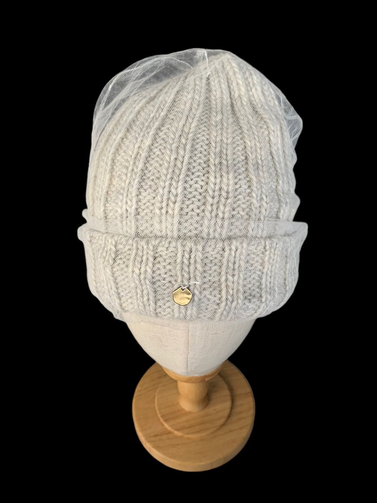 Japanese Brand × Kapital × Vintage Punk Bondage Style Passage Mignon knit Rare Beanie Hats Size ONE SIZE - 7 Thumbnail