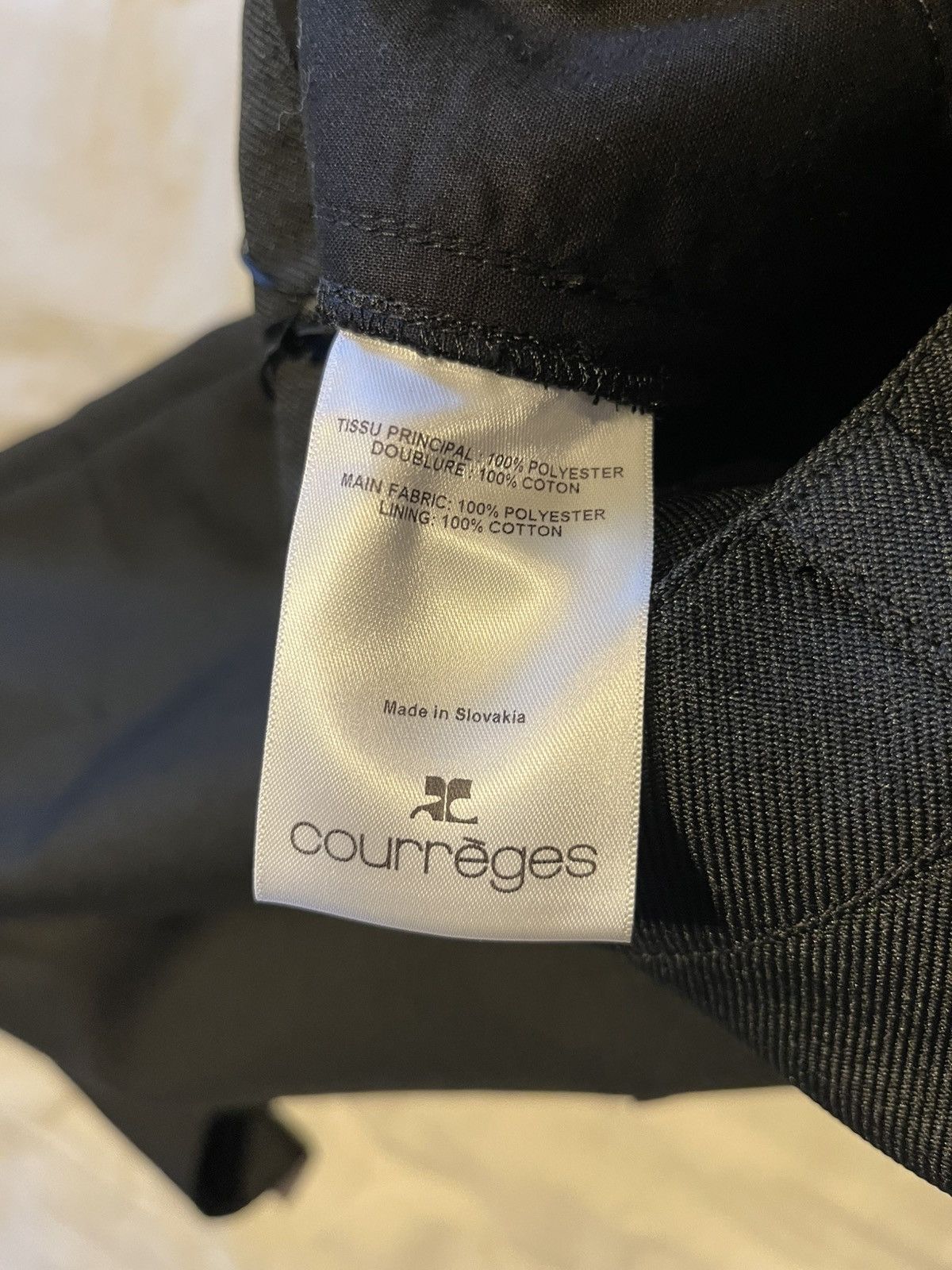 Courreges Ferragamo nylon wide leg pants. Size US 30 / EU 46 - 9 Thumbnail
