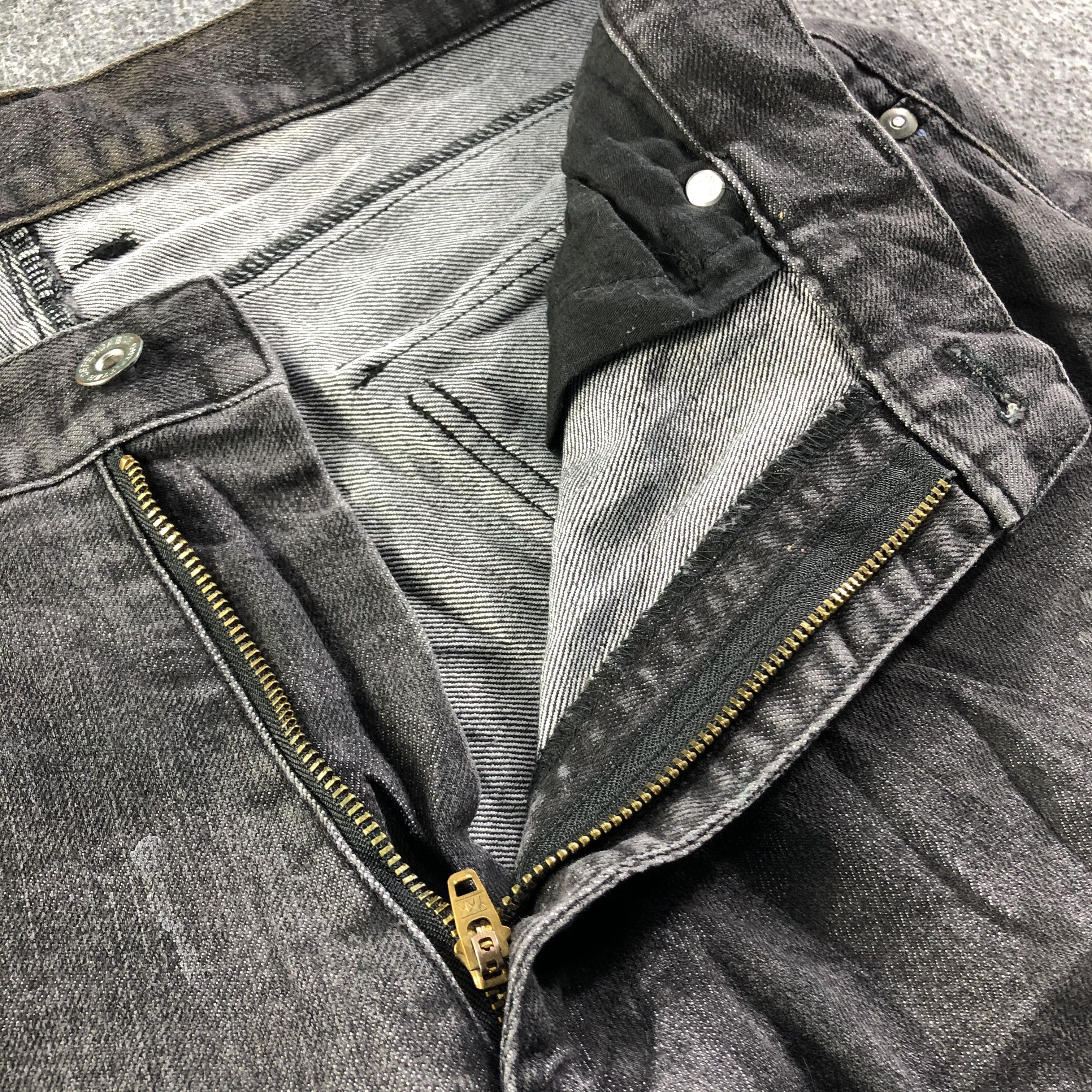 Vintage Vintage Z Dragon Indigo Biker Jeans-J3795 Size US 33 - 12 Thumbnail