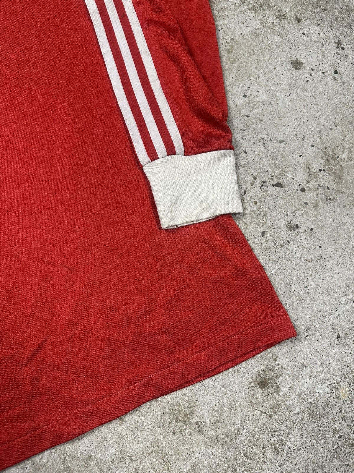 Adidas Vintage 80s Adidas x Erima Red Long Sleeve Template Jersey Size US M / EU 48-50 / 2 - 3 Thumbnail