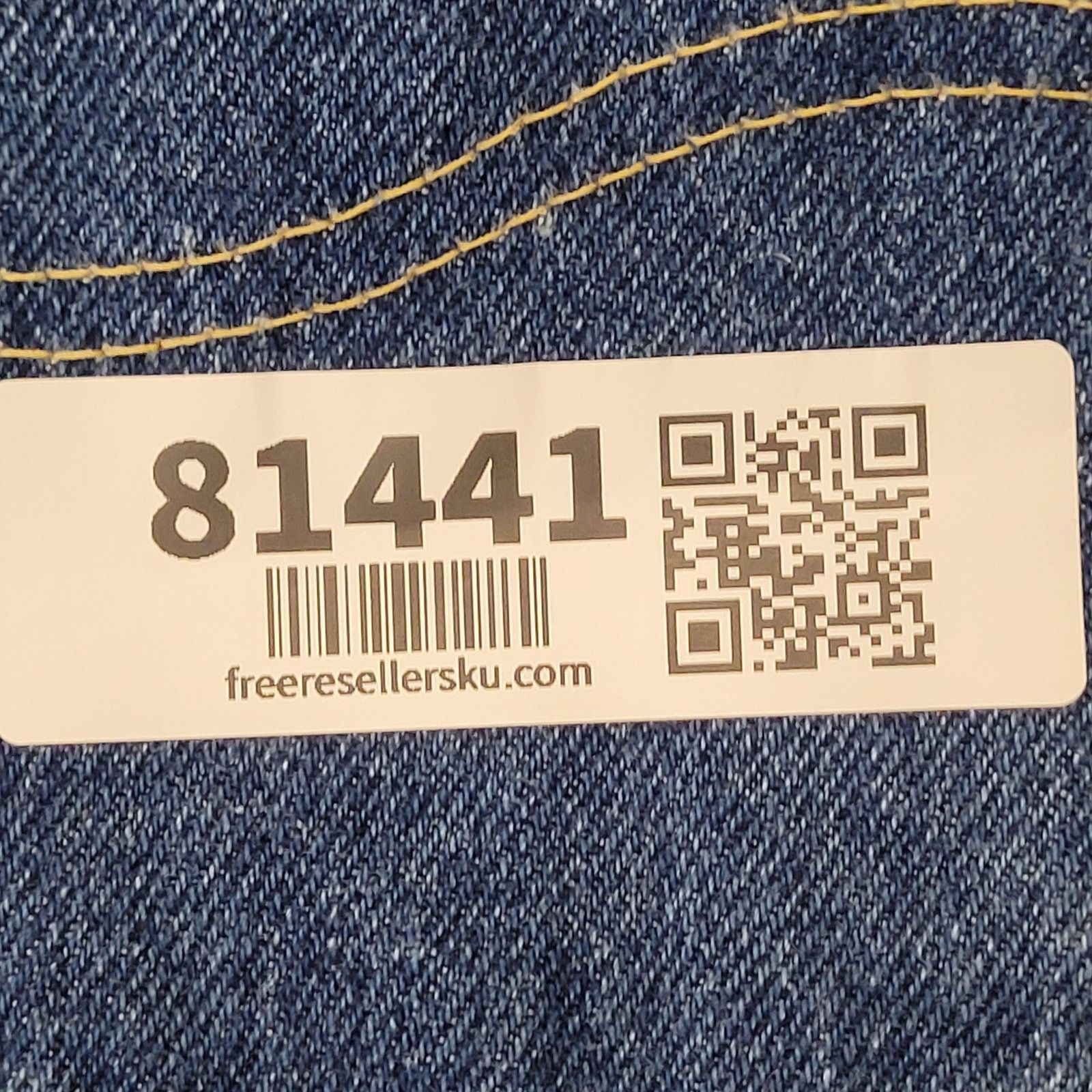 Lee Vintage 70s LEE Whiskered Jeans 35x28 Dark-Wash Talon-Zip Size US 35 - 8 Thumbnail