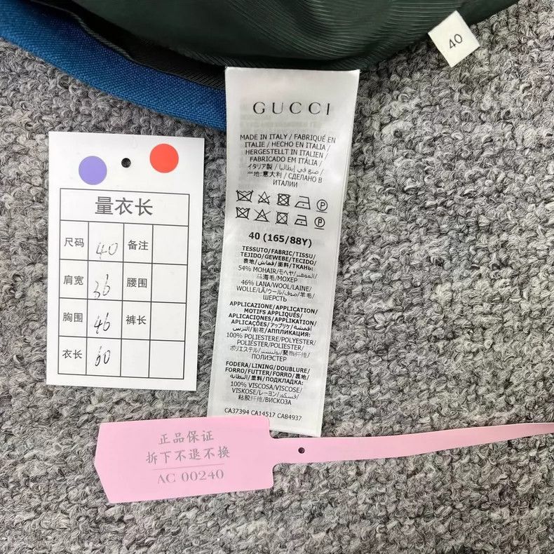 Gucci Gucci Blue wool suit 2504-Nextarrow Size S / US 4 / IT 40 - 5 Thumbnail