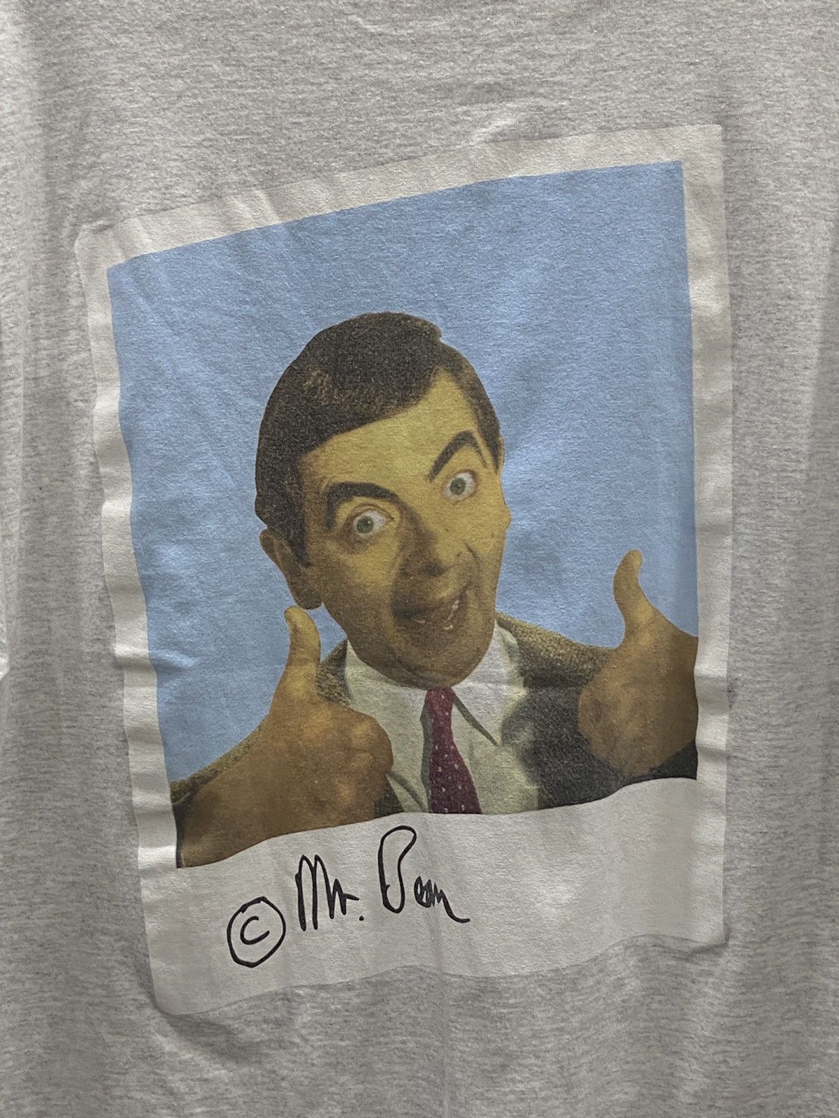 Vintage Vintage 1996s MR.BEAN Big face Movie streetwear TShirt Size US XL / EU 56 / 4 - 10 Thumbnail