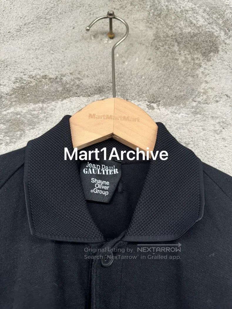 Jean Paul Gaultier Jean Paul Gaultier Logo Deconstructed Polo Shirt Size US XS / EU 42 / 0 - 3 Thumbnail