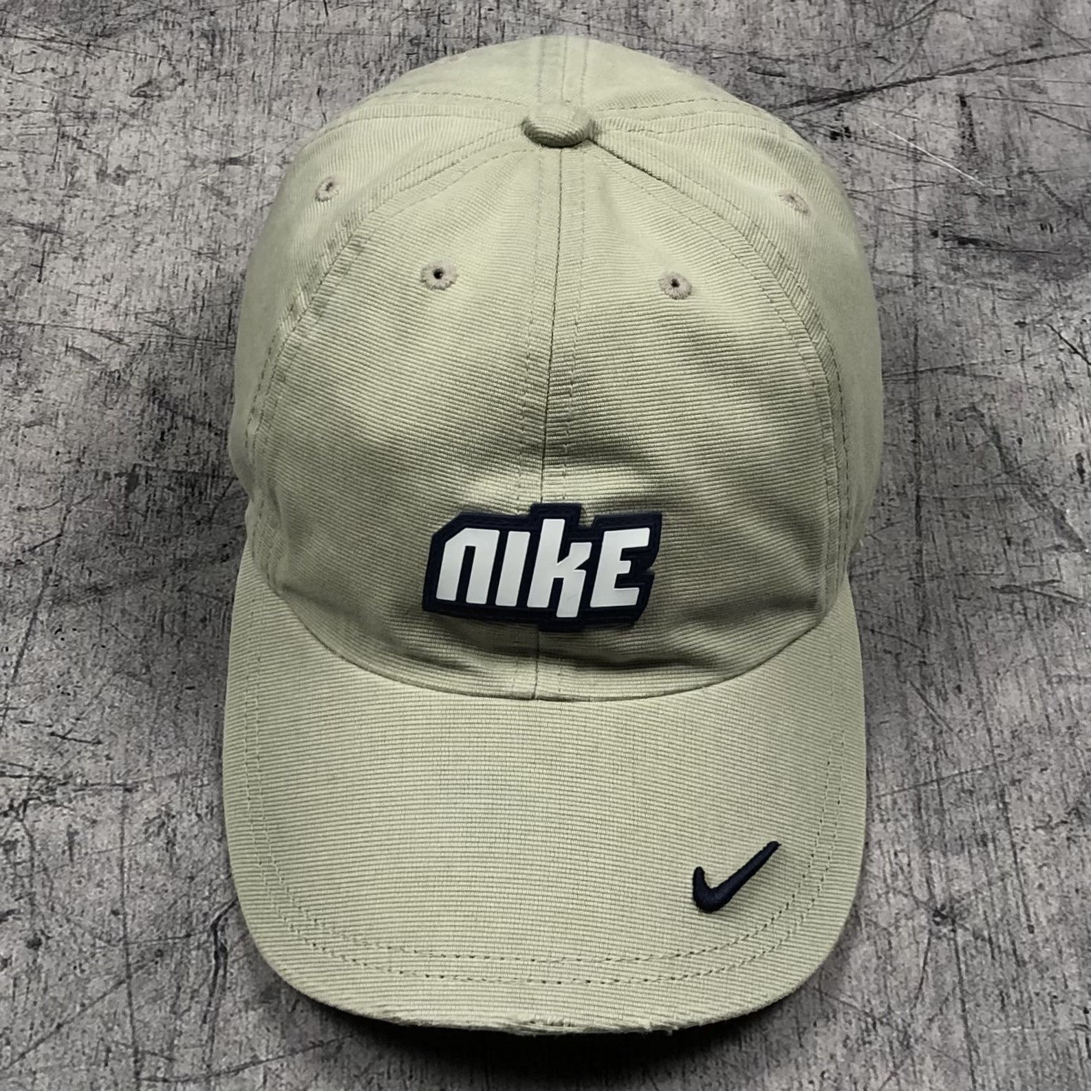Nike Y2K Nike Double Swoosh Vintage Cap Size ONE SIZE - 2 Thumbnail