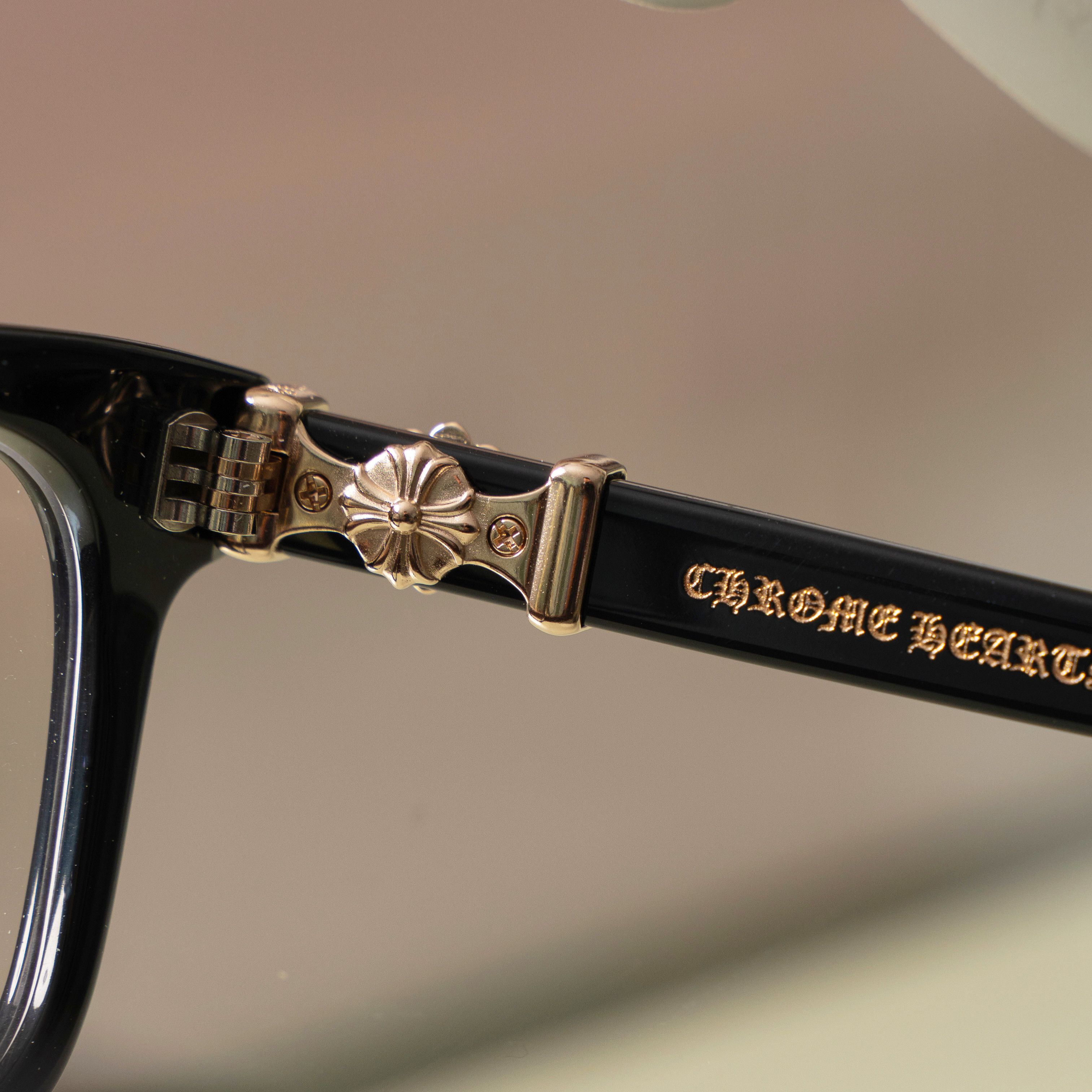Chrome Hearts CHROME HEARTS COX UCKER BK-18KGP BLACK/GOLD Size ONE SIZE - 6 Thumbnail
