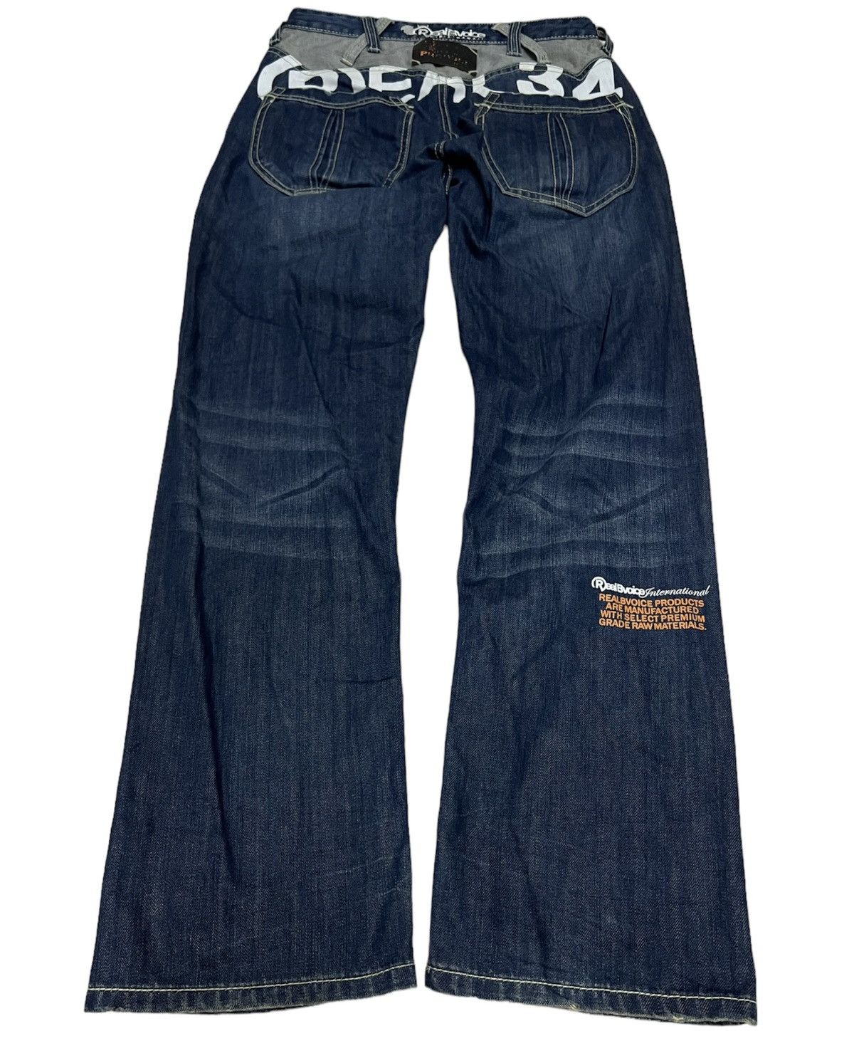 If Six Was Nine × Japanese Brand REAL BVOICE JEANS VERY RARE Size US 29 - 2 Thumbnail
