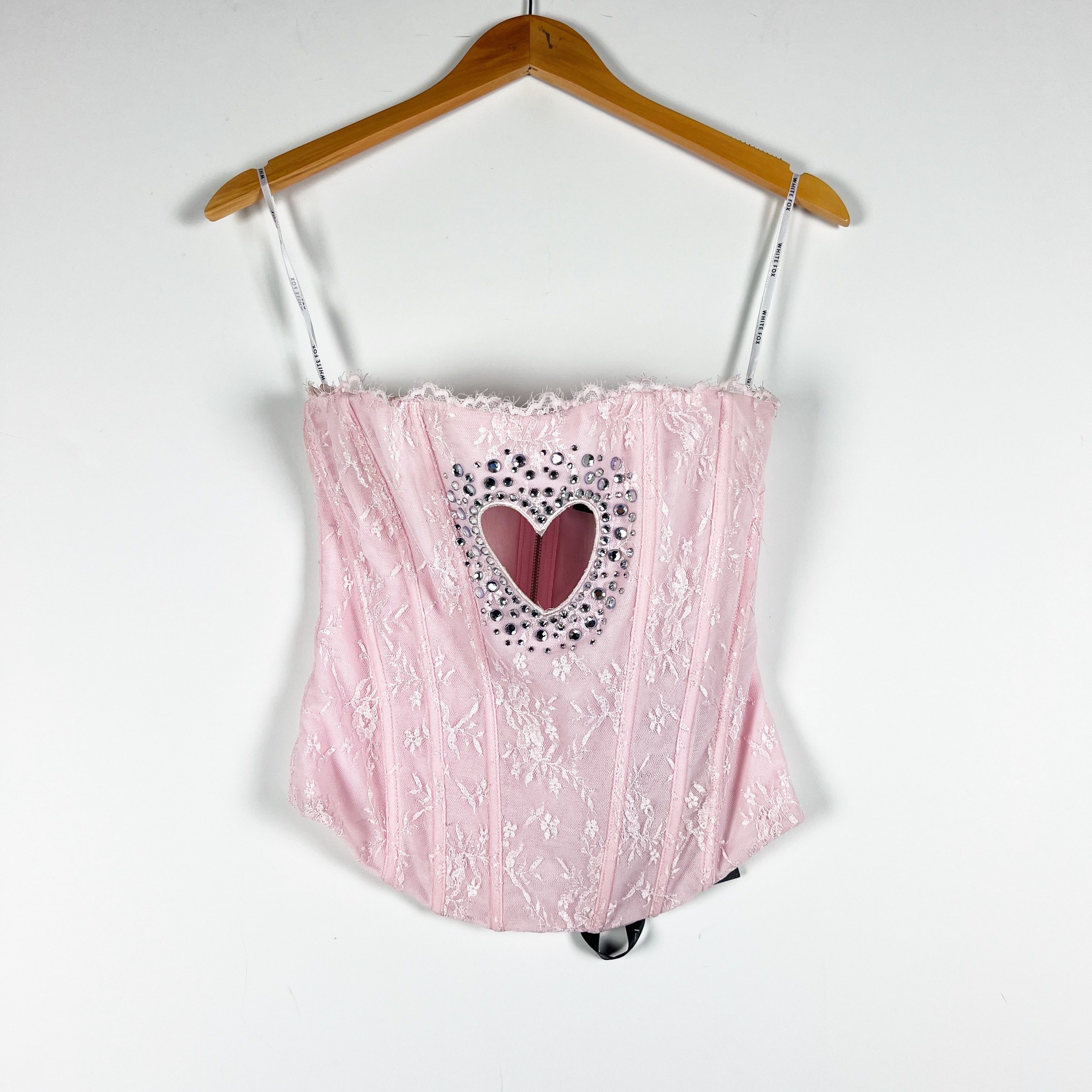 Other NEW White Fox The Old Days Strapless Size XS / US 0-2 / IT 36-38 - 1 Thumbnail