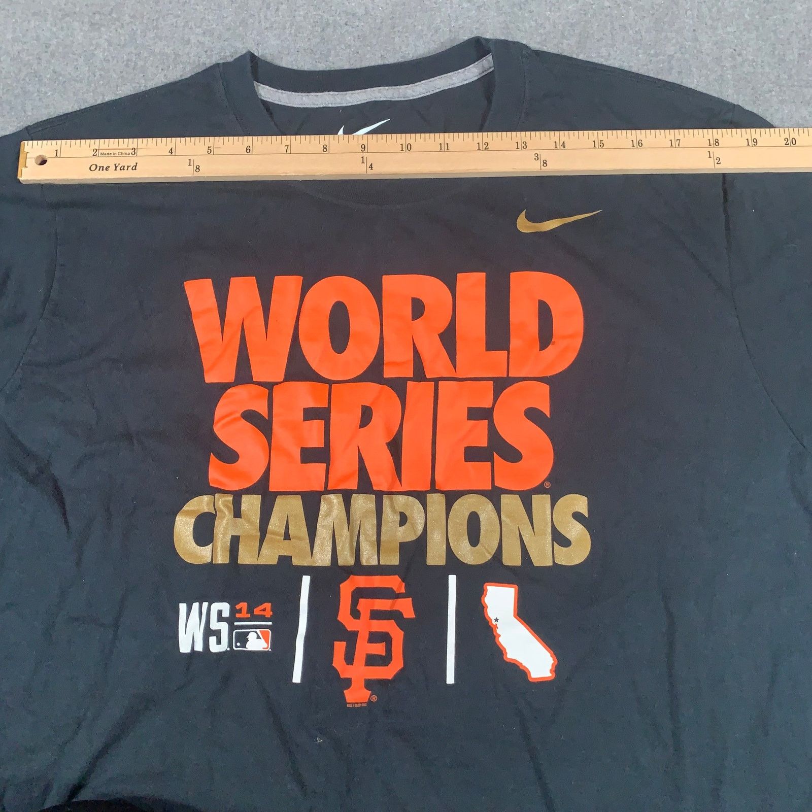 Nike San Francisco World series Champions Tshirt Men Xlarge WS 14 Size US XL / EU 56 / 4 - 3 Thumbnail