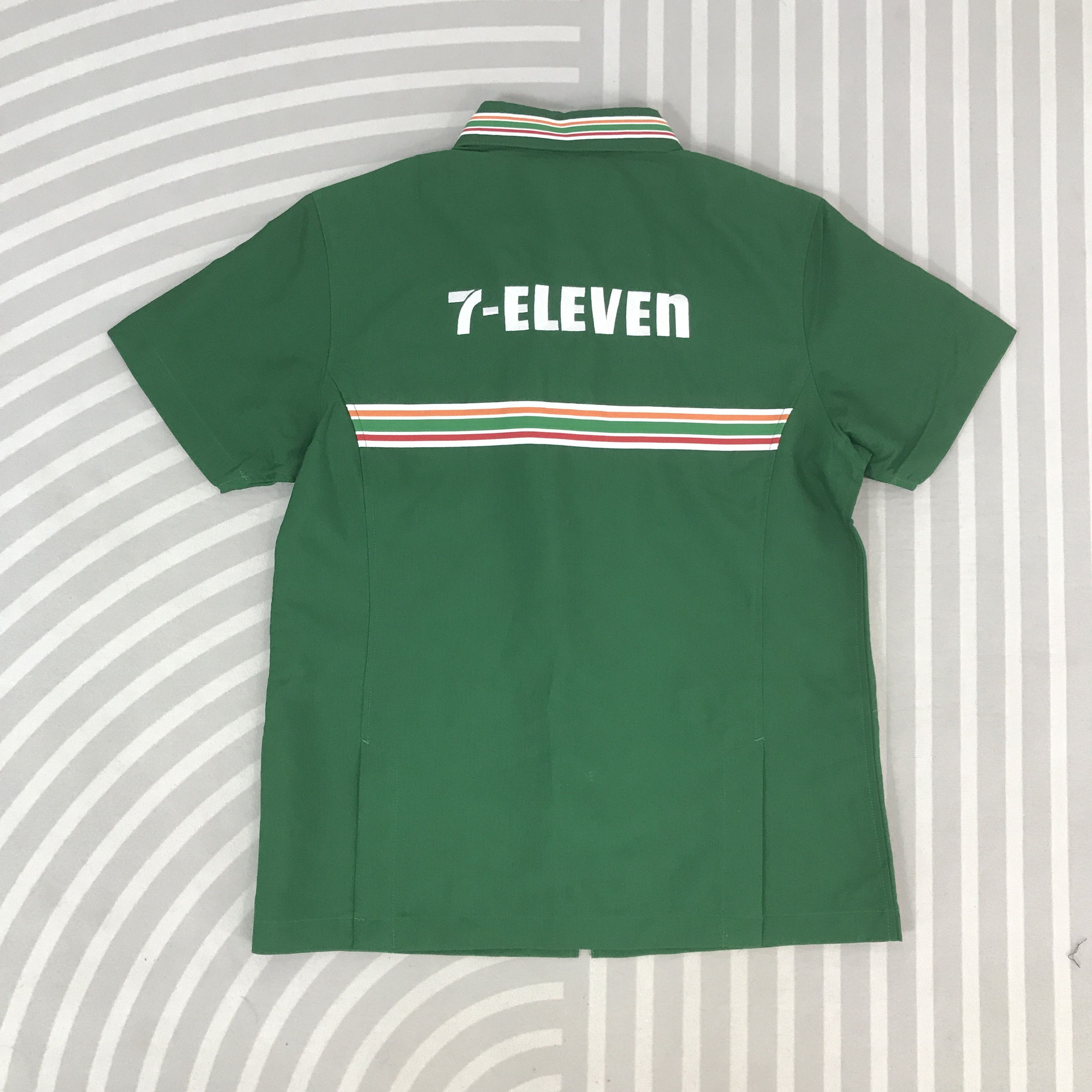 Japanese Brand Vintage 7 Eleven uniform shirt Jacket Size US M / EU 48-50 / 2 - 1 Thumbnail