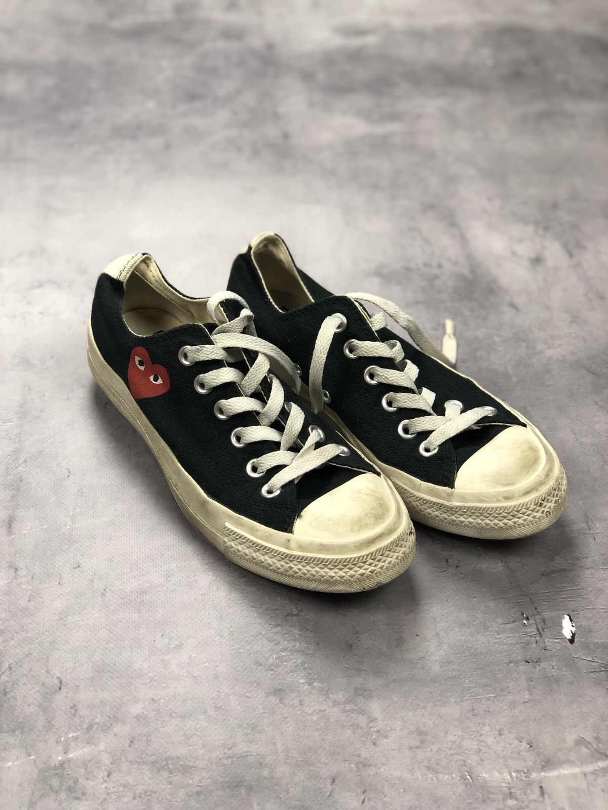 Comme des Garcons × Converse converse Chuck Taylor play comme des garcons Low Shoes Size US 6.5 / IT 36.5 - 2 Thumbnail