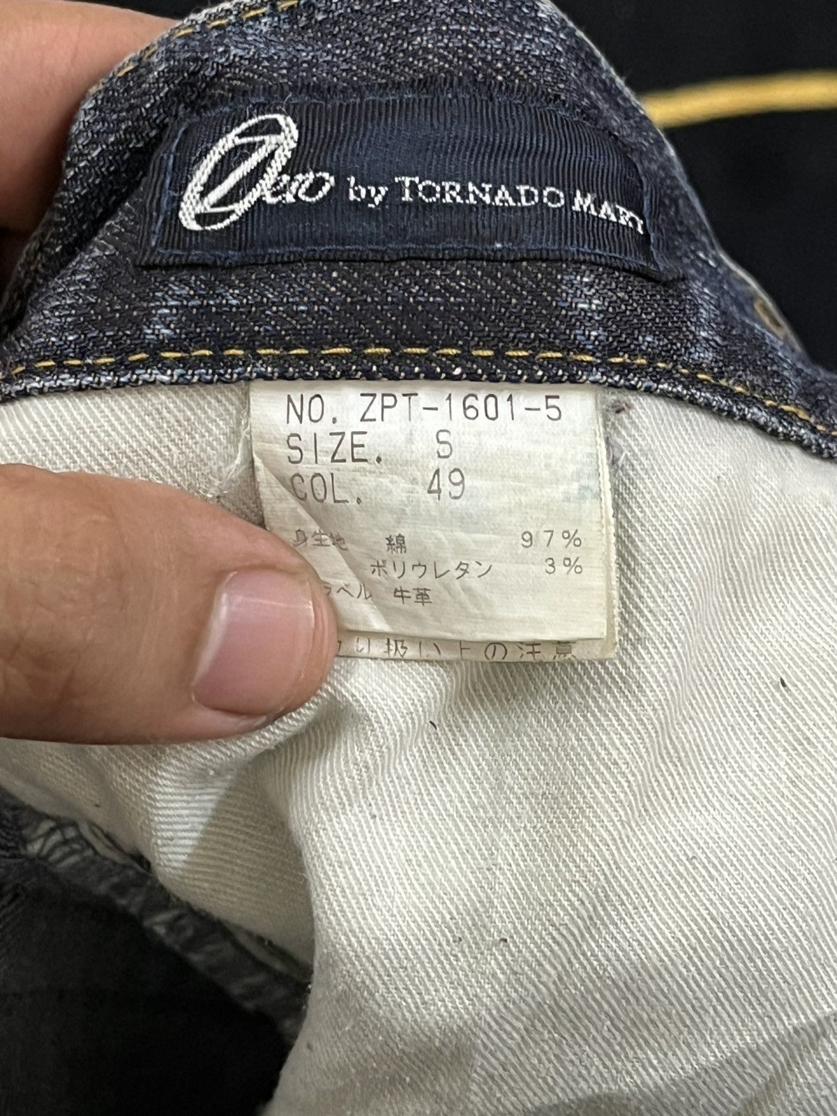 Tornado Mart Vintage Tornado Mart Aero Flare Faded Distressed Denim Size US 30 / EU 46 - 10 Thumbnail