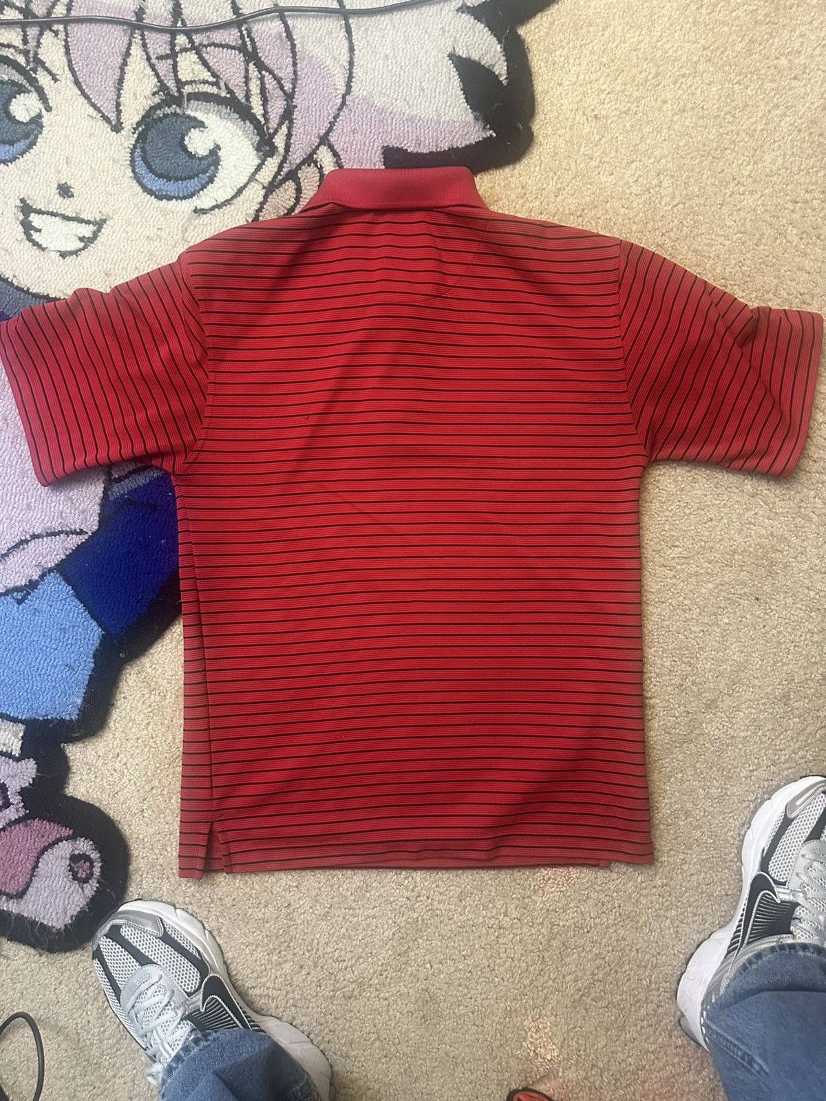 PGA Tour PGA tour red striped polo Size US L / EU 52-54 / 3 - 2 Thumbnail