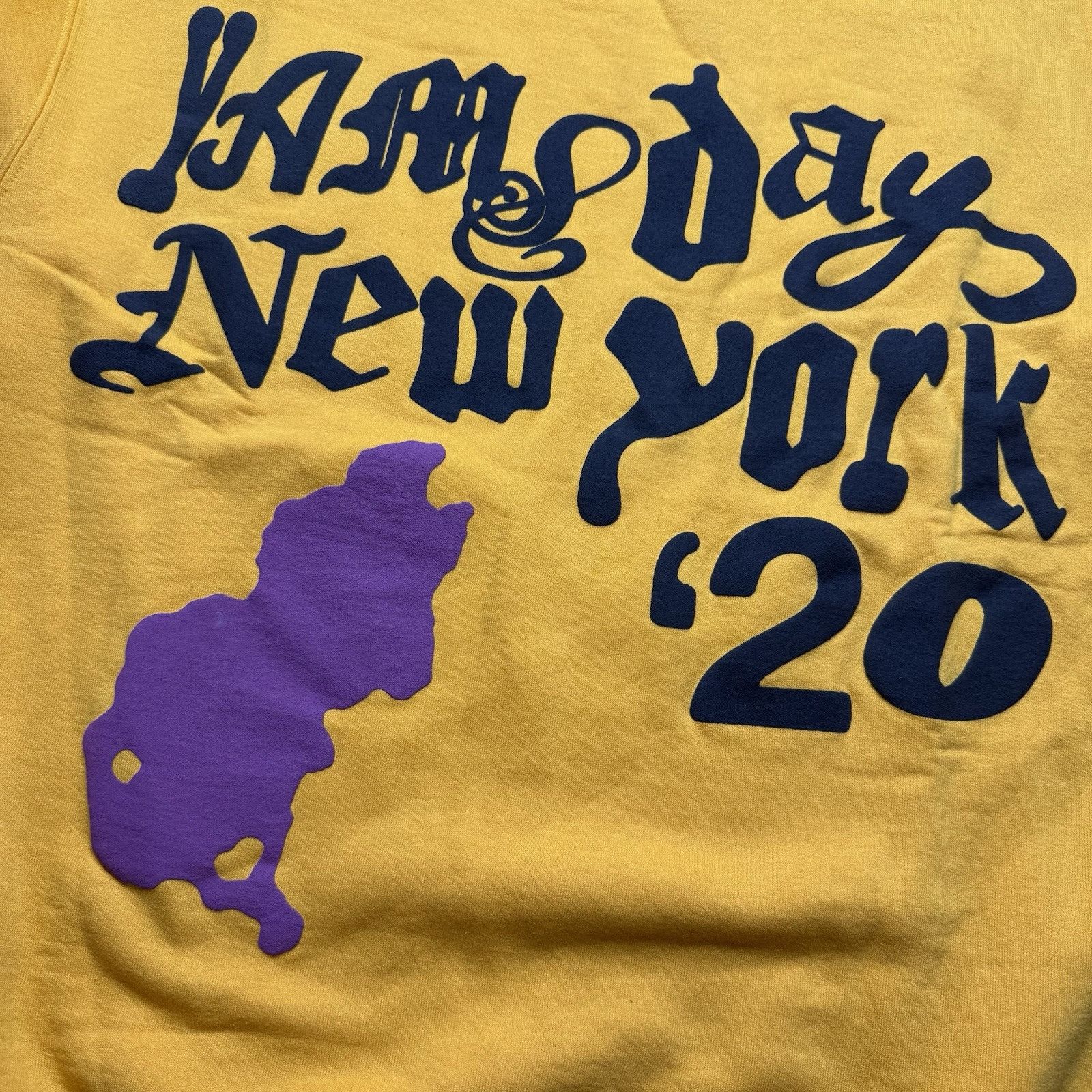 Champion Yams Day RIP Memory Champion Crewneck Yellow Size Large Size US L / EU 52-54 / 3 - 4 Thumbnail