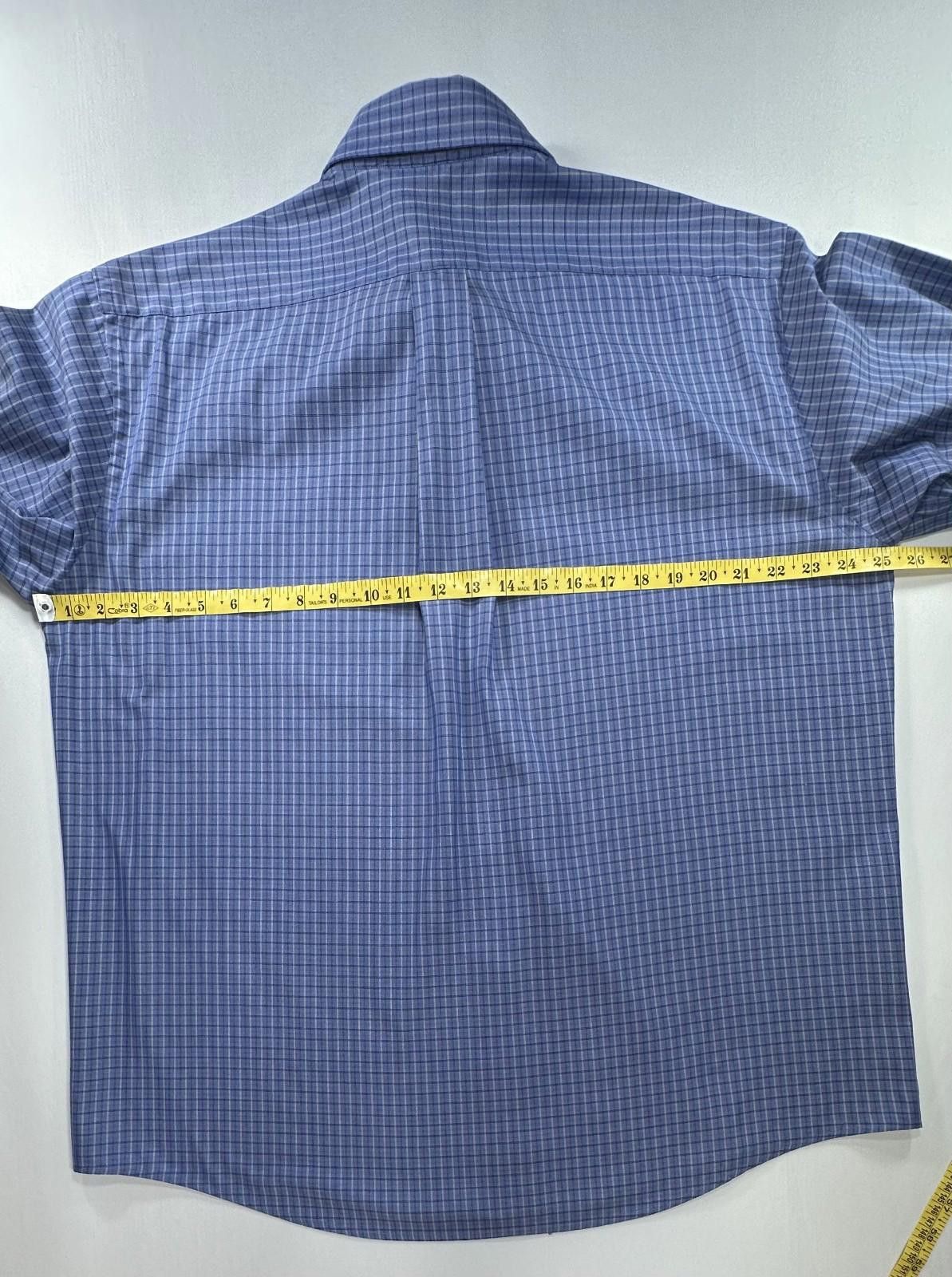 L.L. Bean LL Bean Cotton Blend Oxford Button Up Shirt Mens Blue XL Size US XL / EU 56 / 4 - 5 Thumbnail