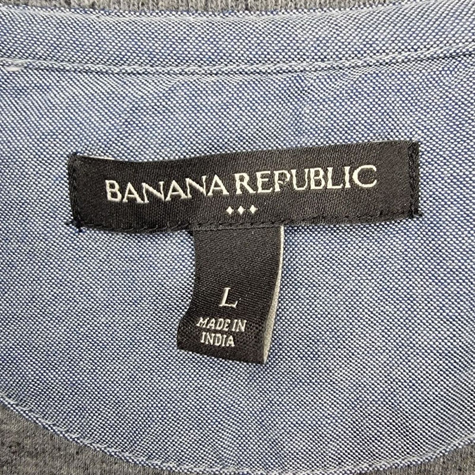 Banana Republic Banana Republic Full Snap / Zip Sweater Jacket Dark Grey Size US L / EU 52-54 / 3 - 5 Thumbnail