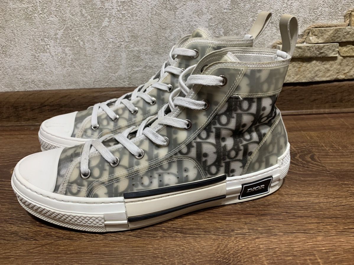Dior Dior B23 High Top Oblique sneakers Size US 7.5 / EU 40-41 - 3 Thumbnail