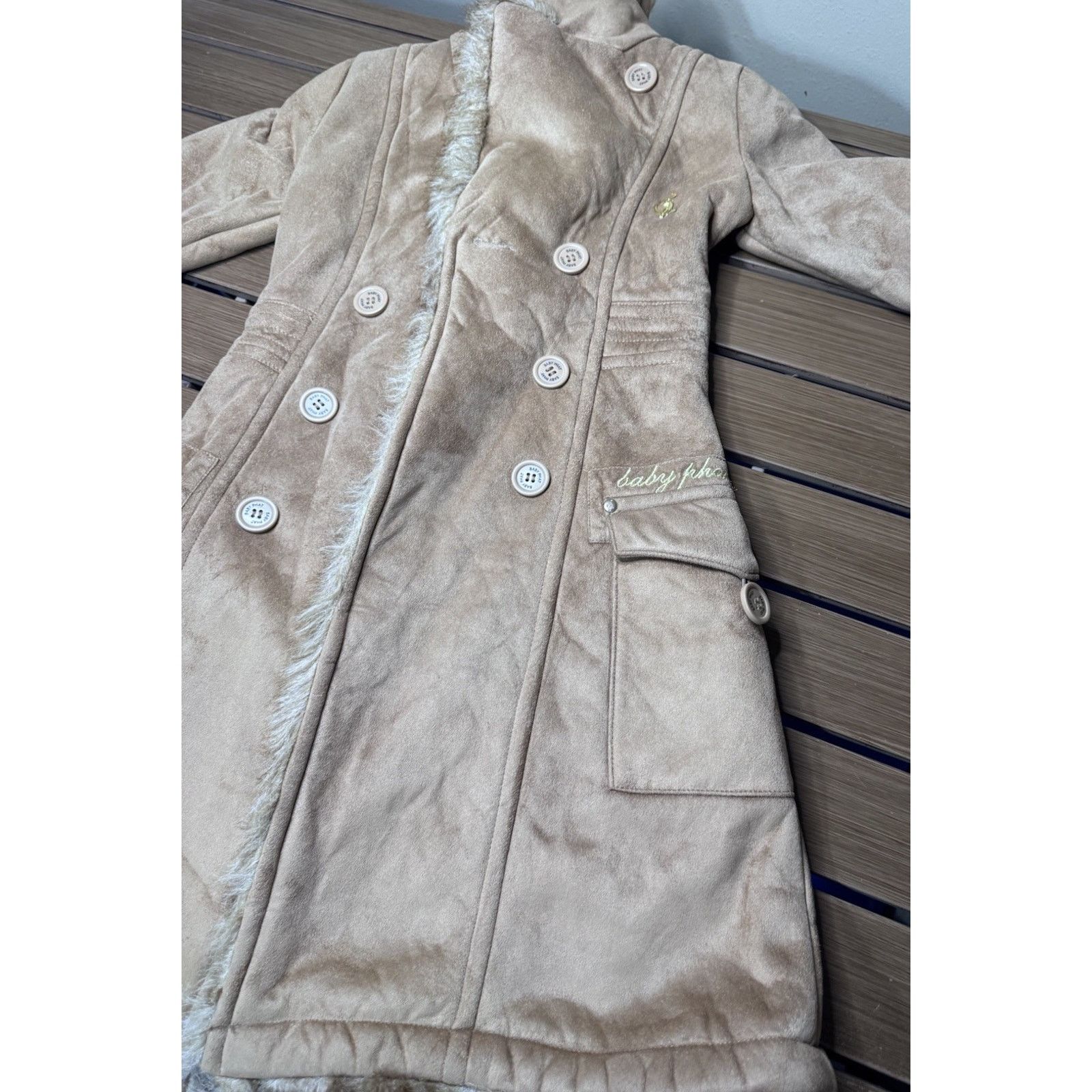 Other Vintage 90’s Baby Phat Girls Small Coat Faux Suede Size XXS / US 00 / IT 34 - 15 Thumbnail