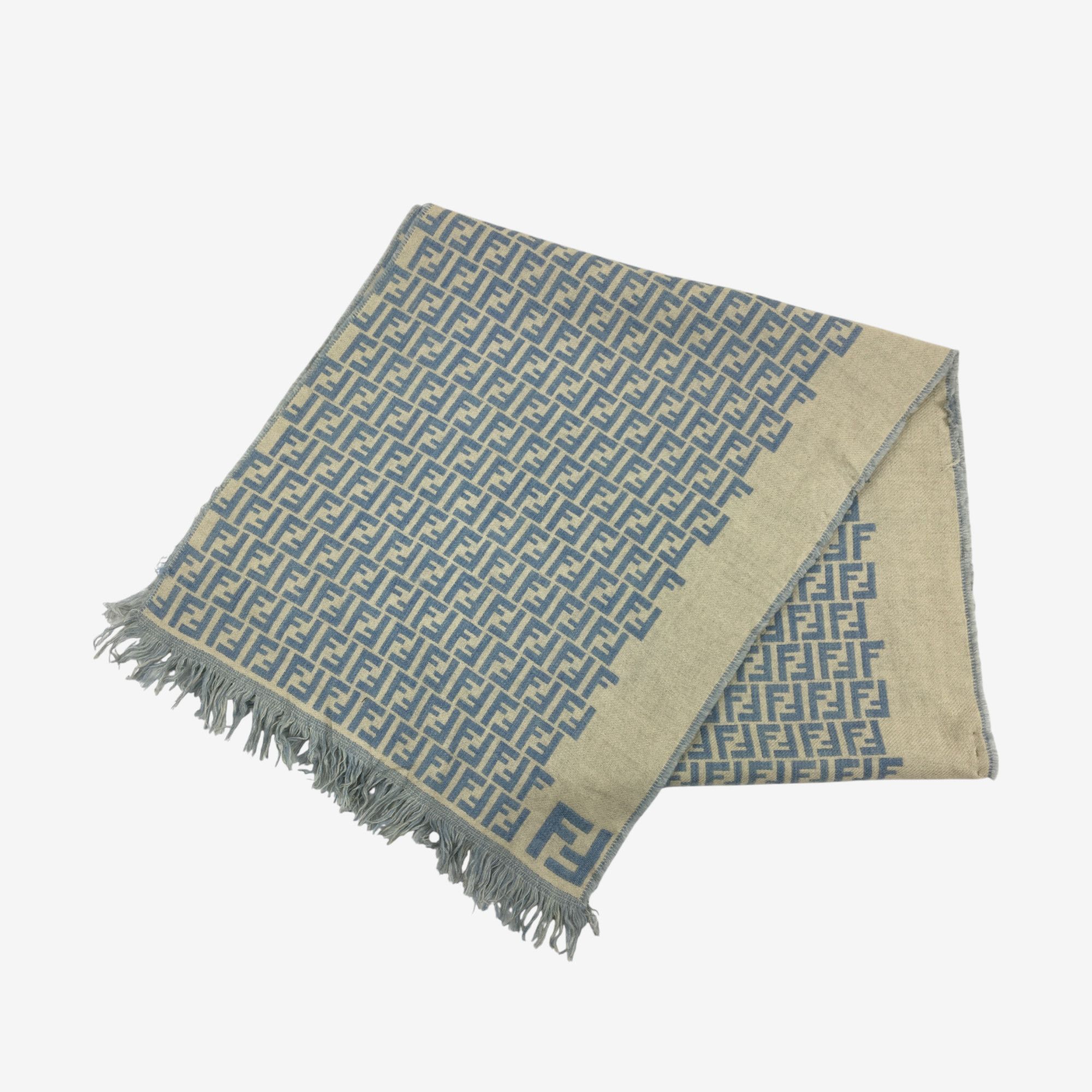 Fendi Vintage Fendi Scarf Muffler Wool Cashmere Scarves Size ONE SIZE - 1 Thumbnail
