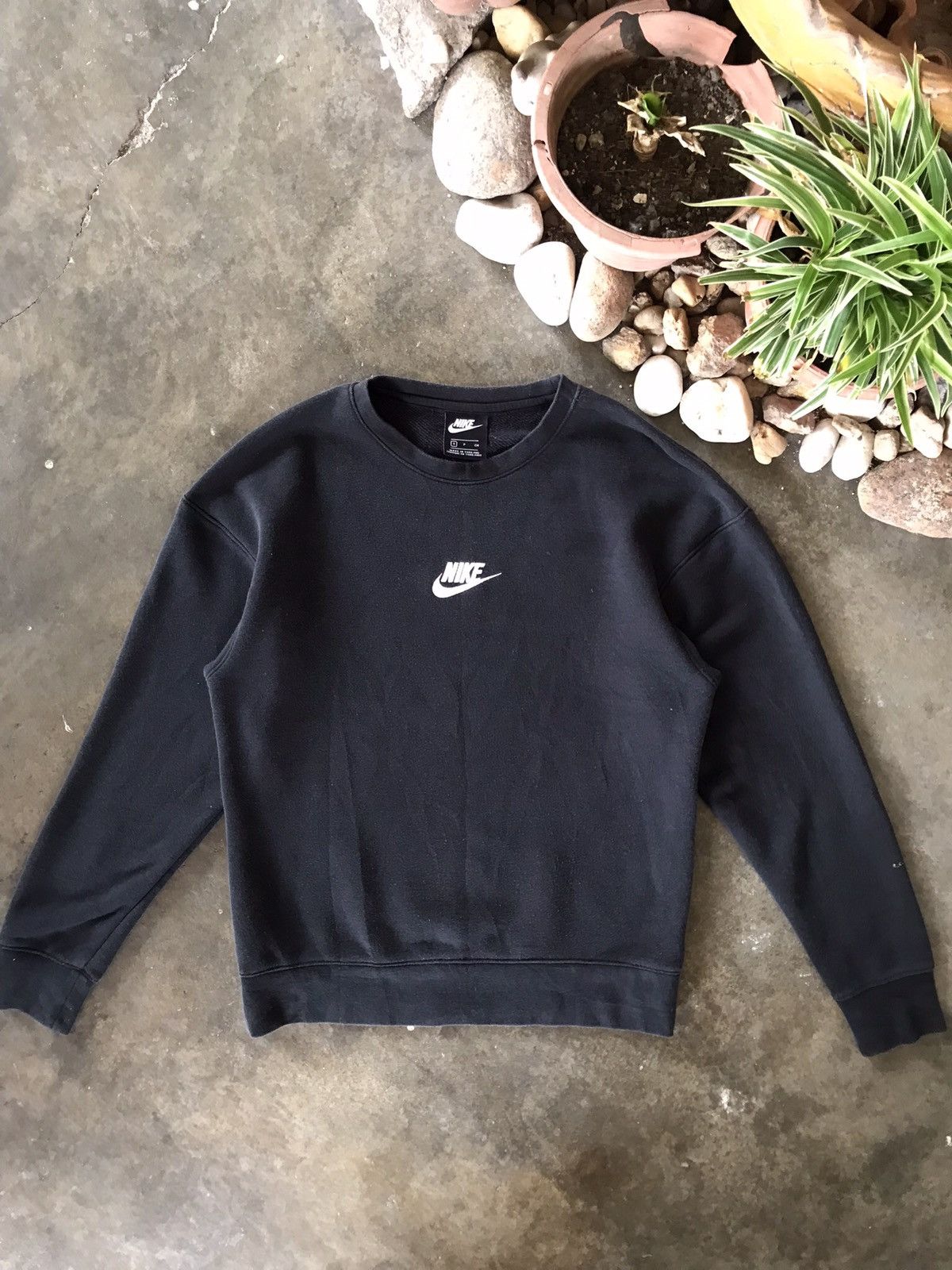 Nike × Vintage STEAL💥VTG Nike Centre Logo Y2K Size US S / EU 44-46 / 1 - 2 Thumbnail