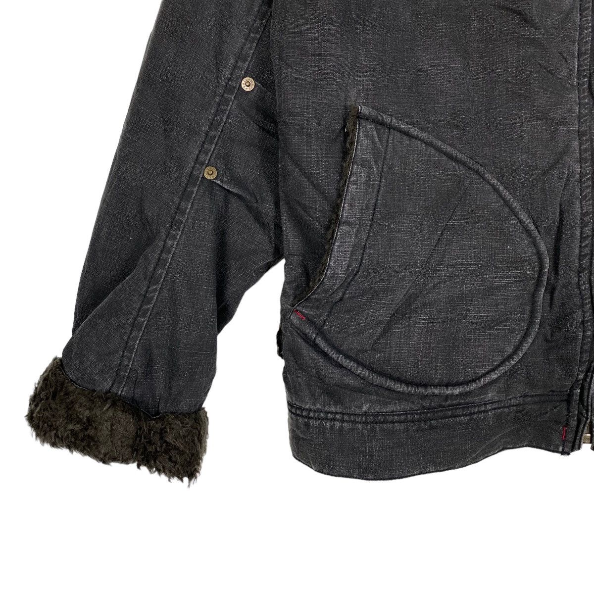 Japanese Brand VINTAGE BALL FUR COLLAR DETROIT JACKET Size US L / EU 52-54 / 3 - 6 Thumbnail