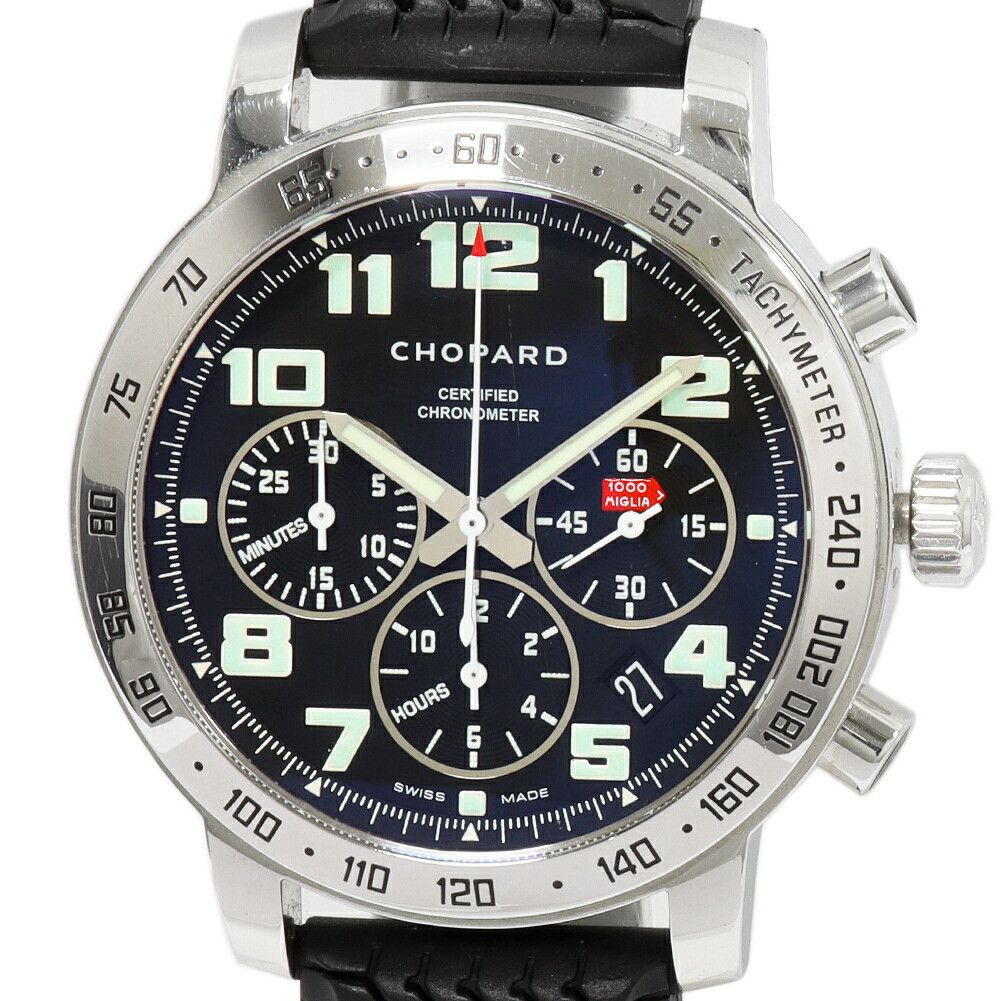 Chopard Chopard Chopard Black Dial Mille Miglia Automatic Watch 16/8920 Metal Automatic 16/8920 DUTY FREE for USA Size ONE SIZE - 1 Thumbnail