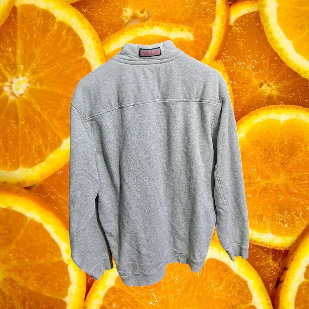Vineyard Vines Vineyard Vines FP Quarter Zip Pullover Sweatshirt Gray Casua Size US L / EU 52-54 / 3 - 9 Thumbnail