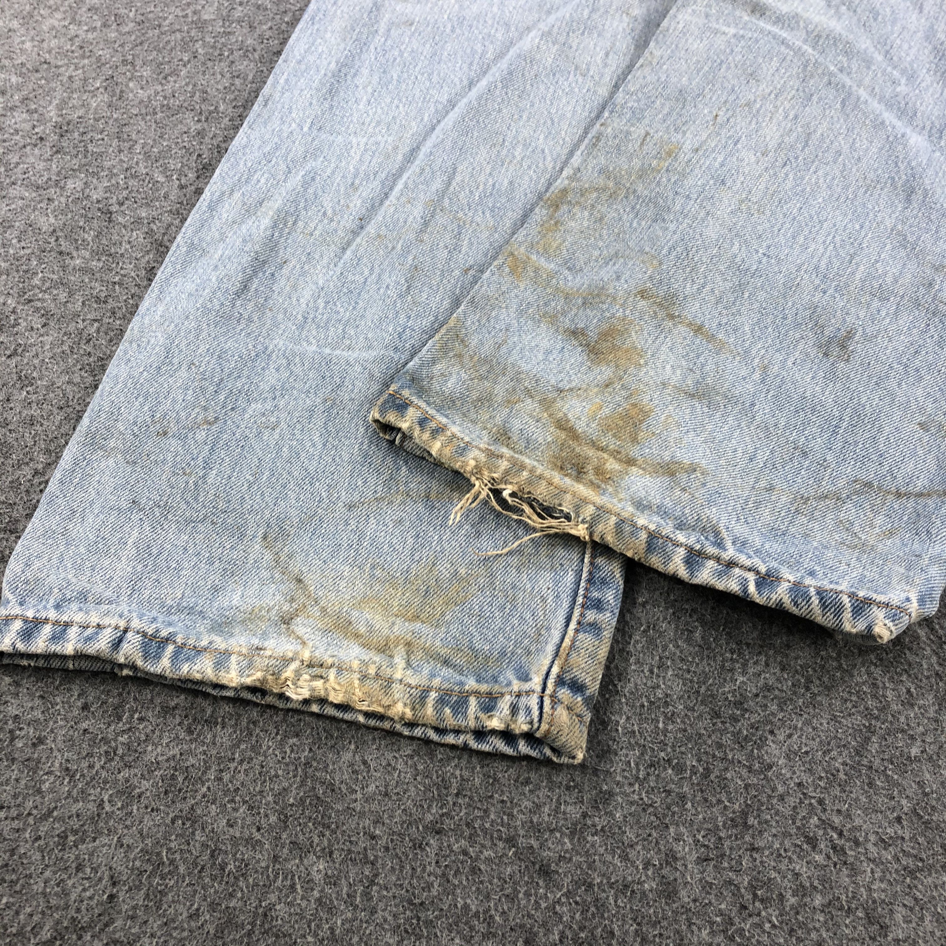 Levi's Vintage Light Wash Levis 501 Jeans-JM951 Size US 33 - 5 Thumbnail