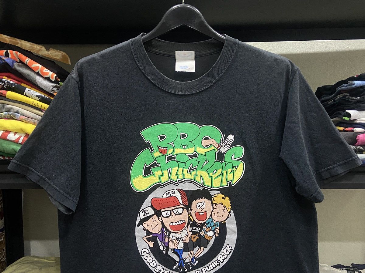 Band Tees × Vintage Y2K 00s BBQ Chickens Pizza of Death punk rock tour T-Shirt Size US L / EU 52-54 / 3 - 2 Thumbnail