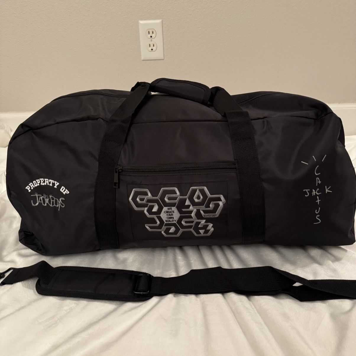 Fragment Design × Travis Scott Cactus Jack x Fragment Duffle Bag