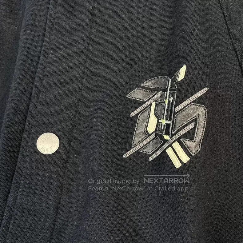 Hermes Hermes Spring/Autumn Grey Geometric Horse Pattern Baseball Size M / US 6-8 / IT 42-44 - 3 Thumbnail