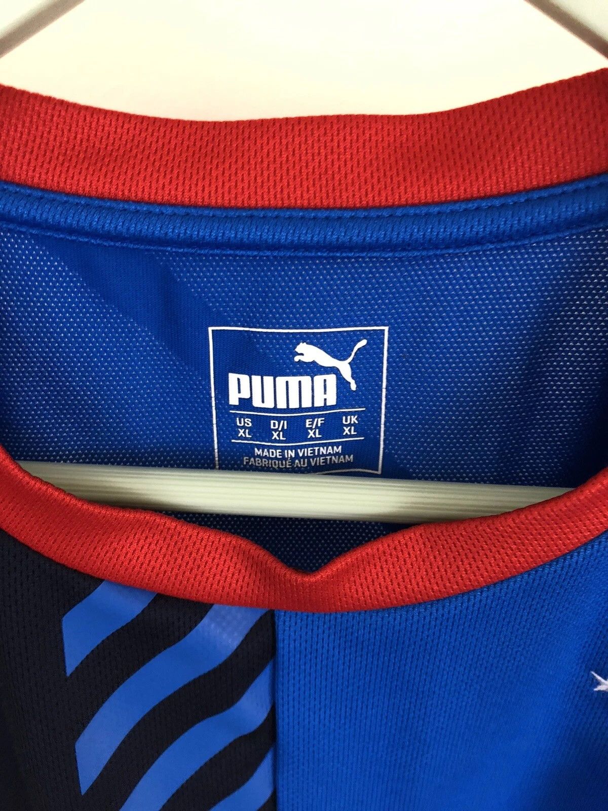 Puma FC Rangers Glasgow 2015-2016 Football Training Shirt Mens XL Size US XL / EU 56 / 4 - 5 Thumbnail