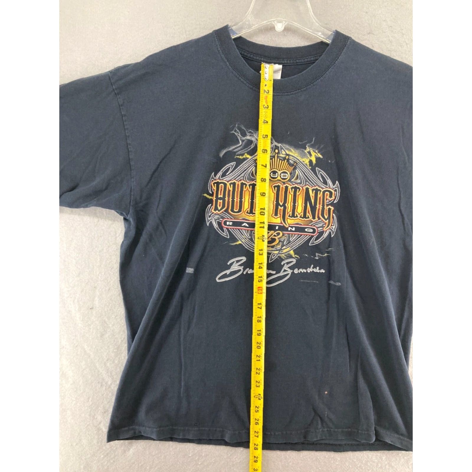 Gildan Gildan Ultra Cotton T-Shirt XL Black Men Bud This is Beer Racing Anheuser Busch Crown King Shirt Mens Size US XL / EU 56 / 4 - 4 Thumbnail