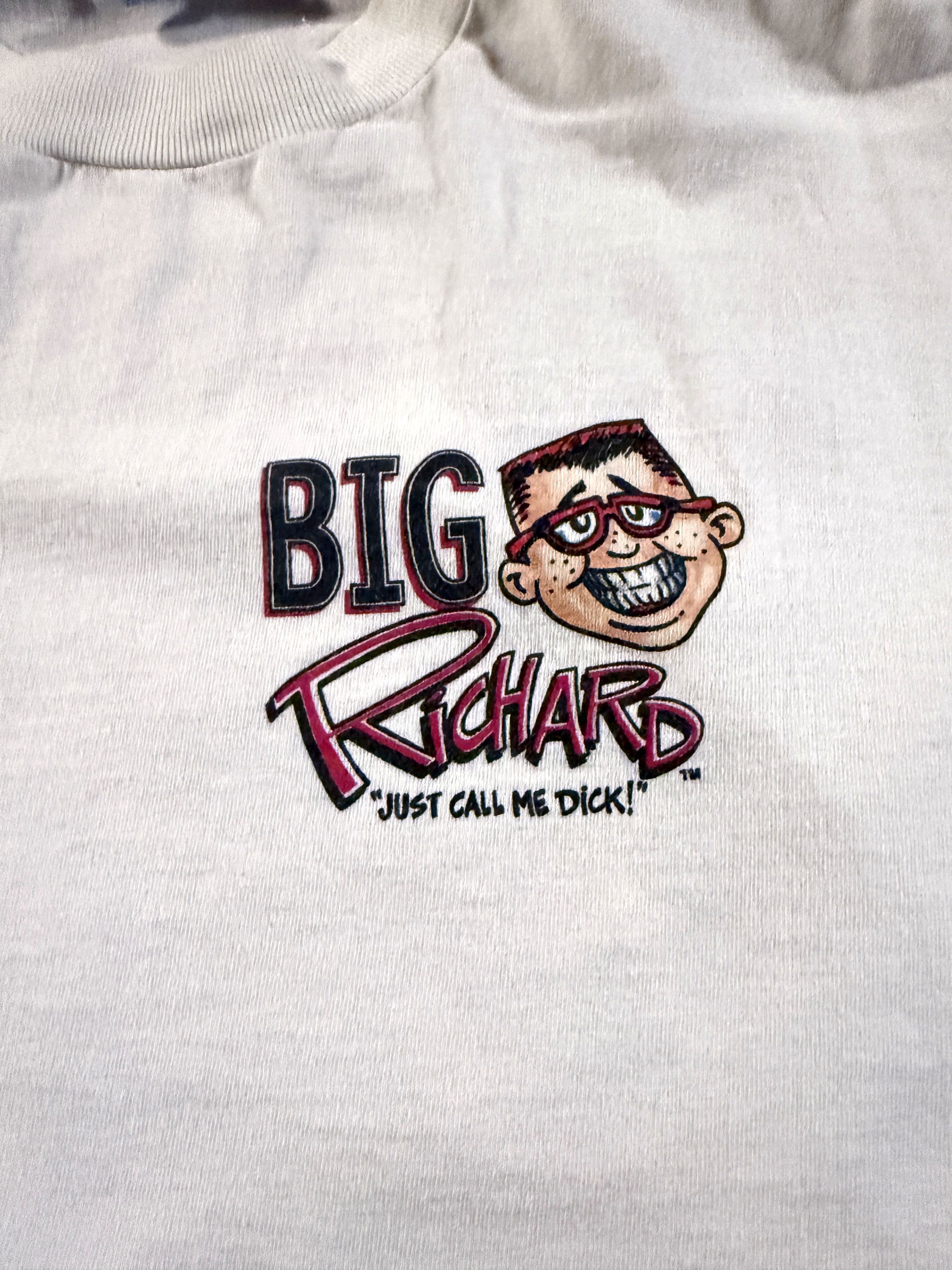 Vintage Big Richard Beer XL 90s Vintage Shirt Rare 1 of 1 Size US XL / EU 56 / 4 - 4 Thumbnail
